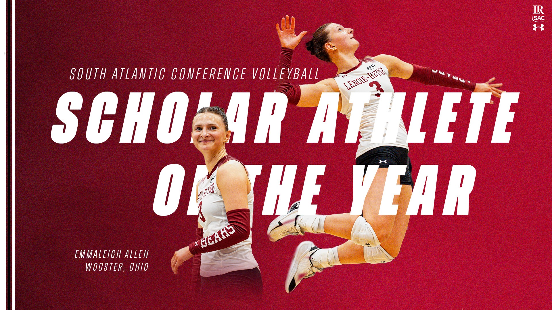 Emmaleigh Allen SAC Scholar Athlet of the Year