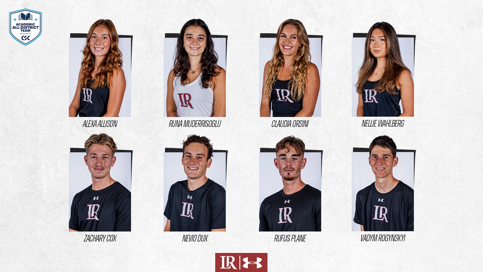 2025 Tennis Academic all-District