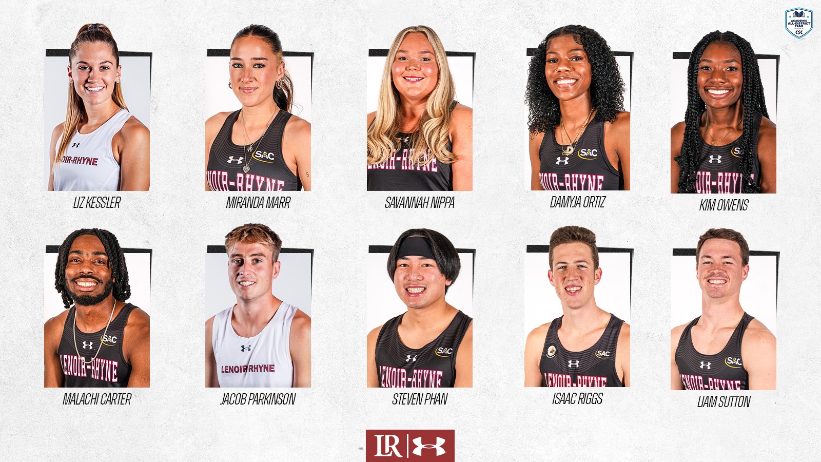 Academic All-District Track and Field