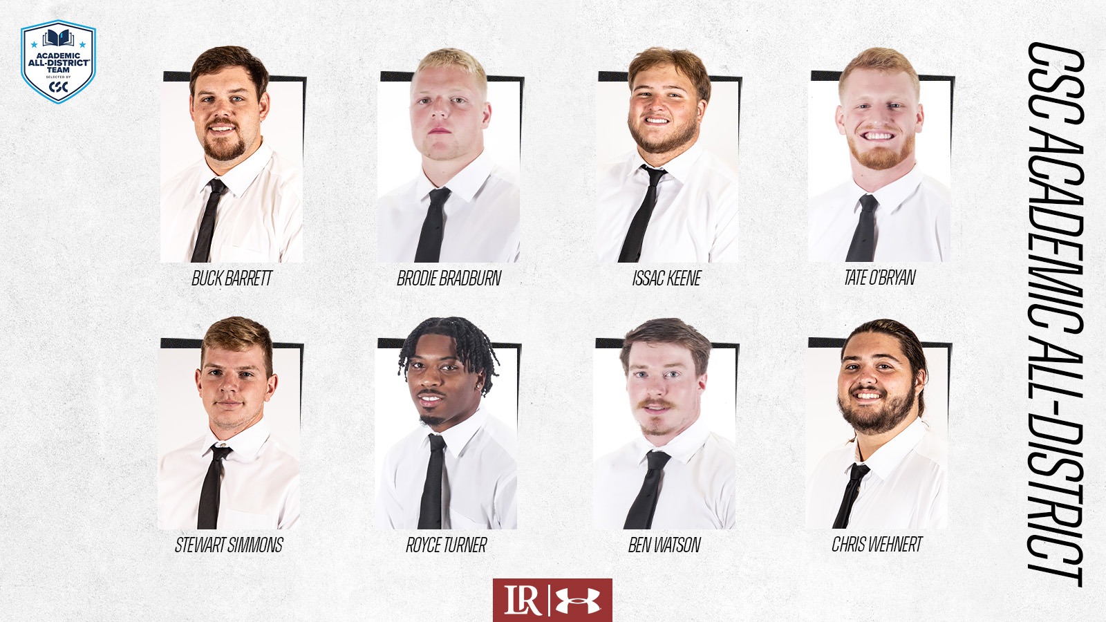 2025 CSC Academic All-District Football