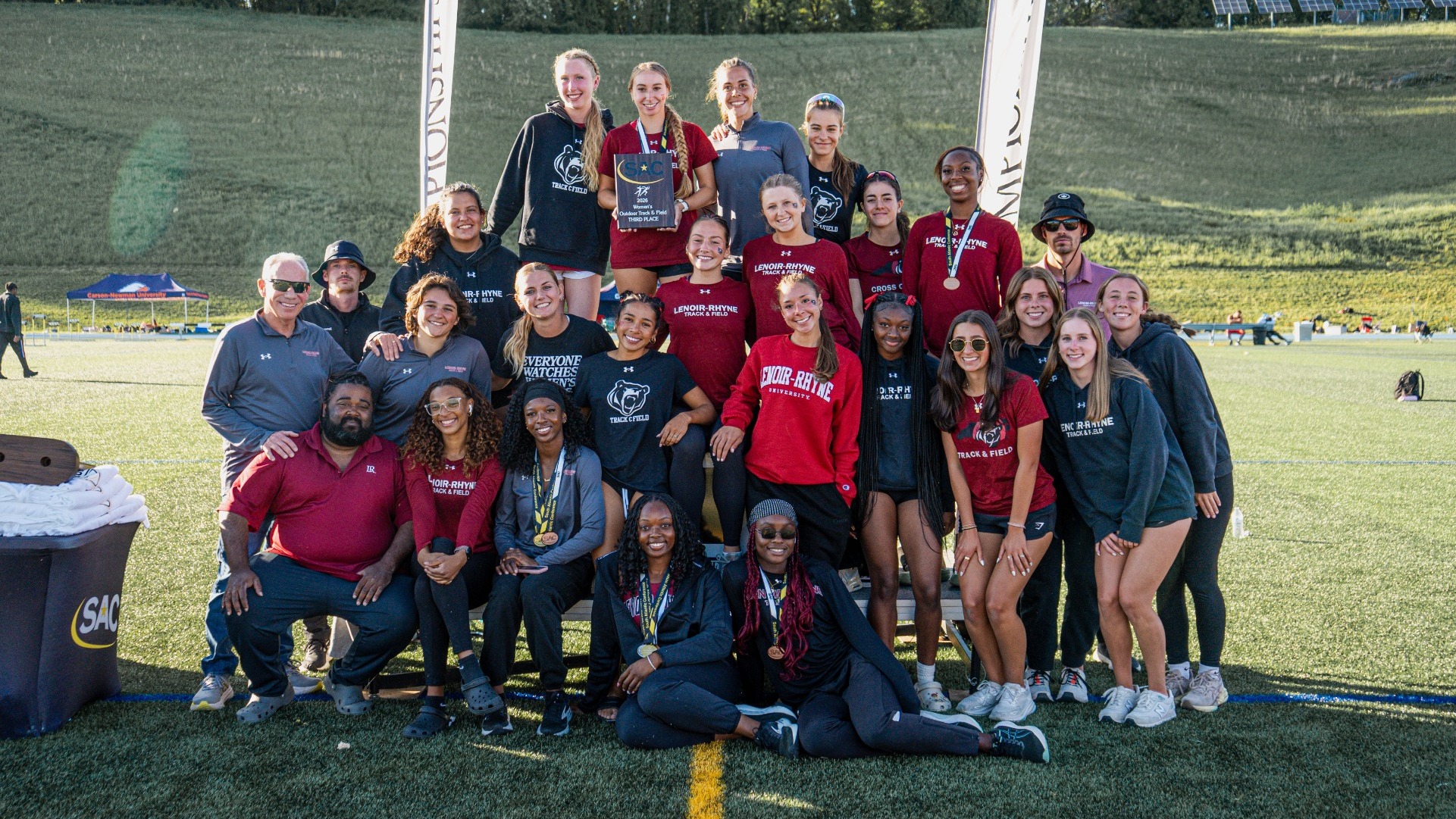 Women's Team at SAC Championships