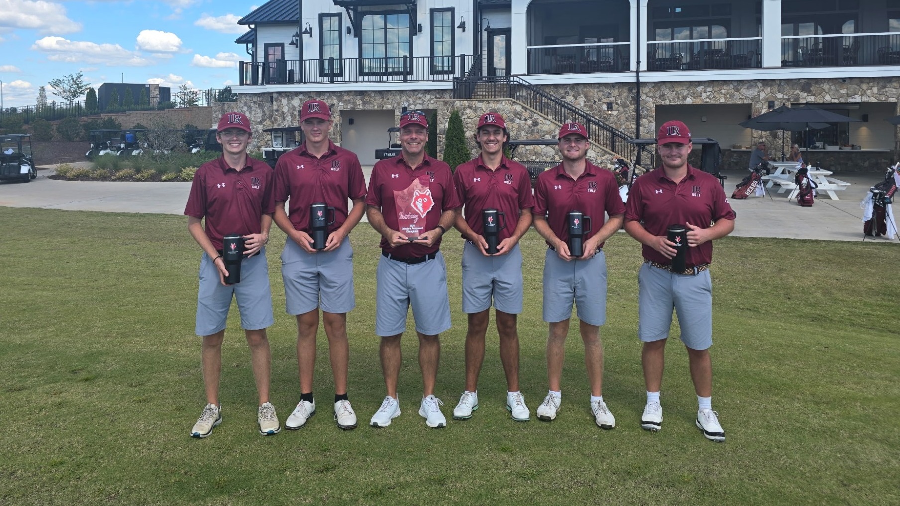 Men's Golf team win