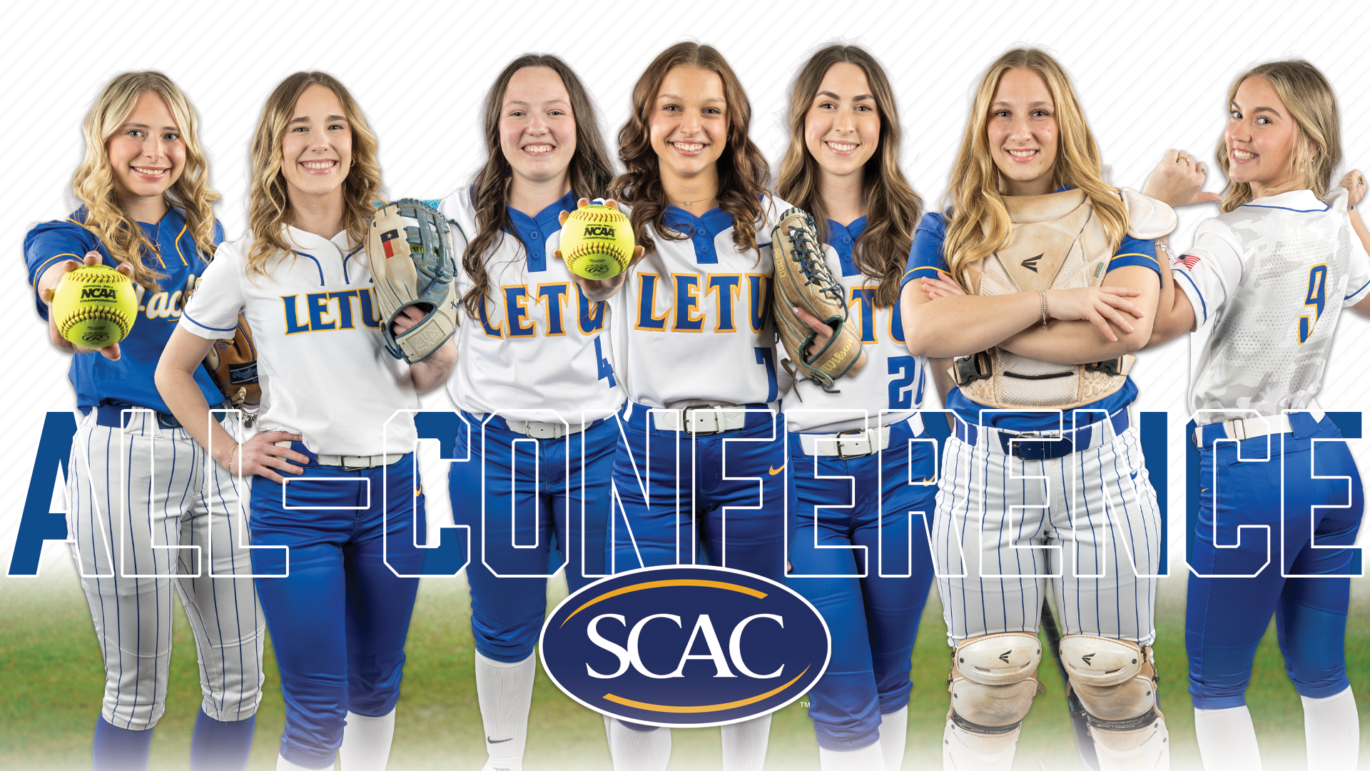 LeTourneau softball All-SCAC