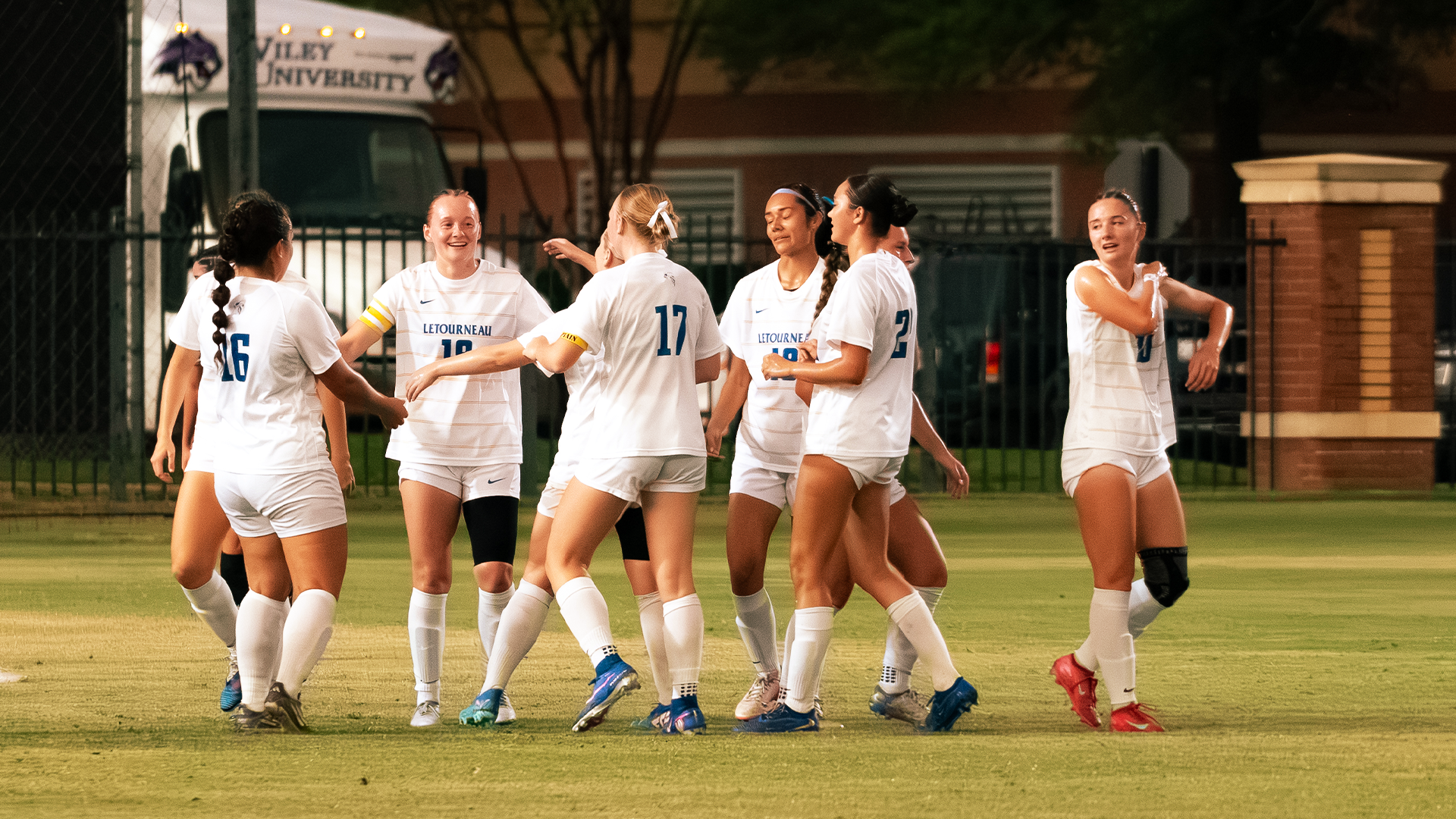 WSOC Vs. Wiley Goal Celebration