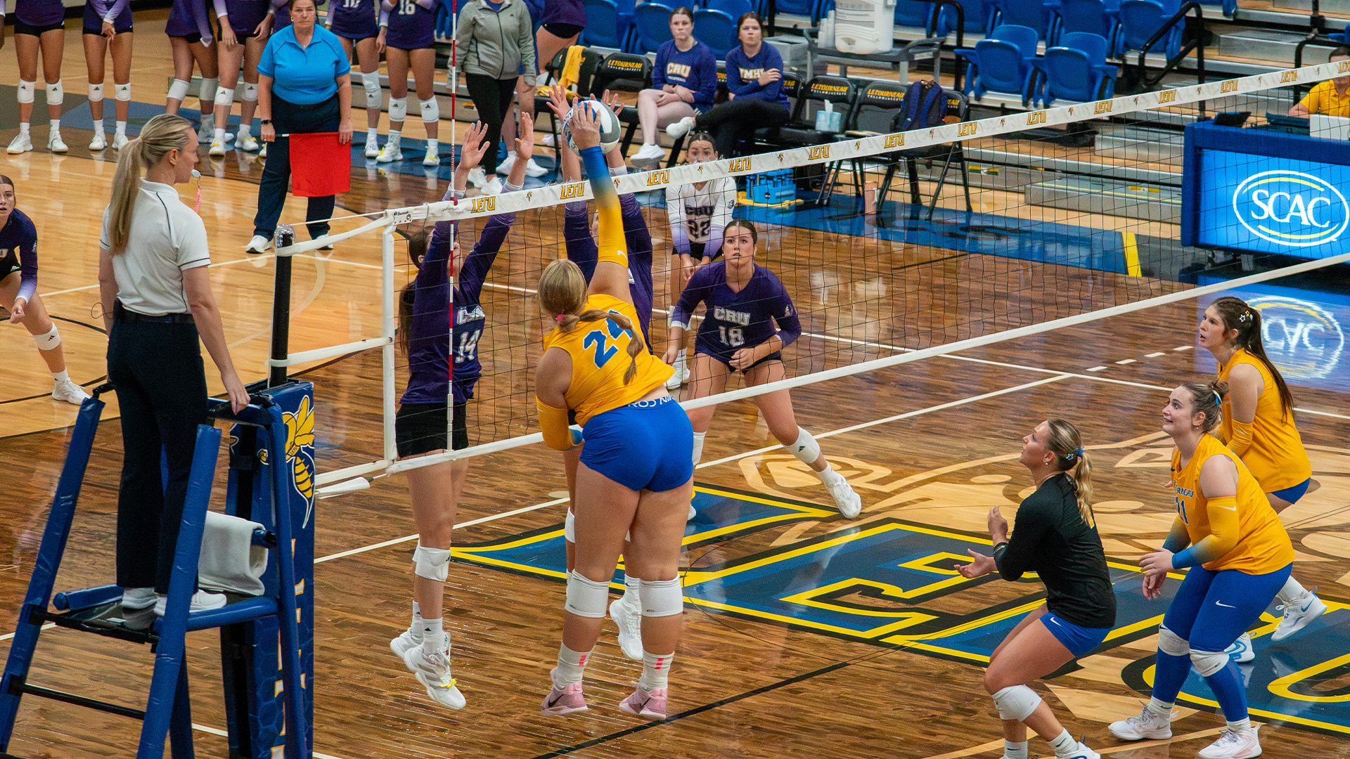 UMHB VB Recap Photo