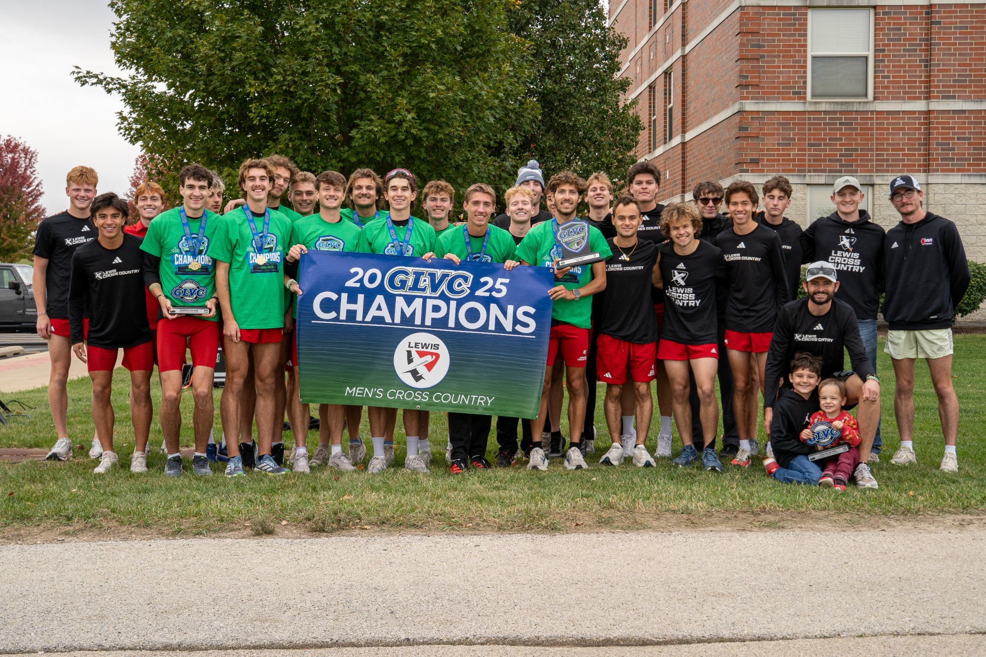 Men's Cross Country 2025 GLVC Champs Photo