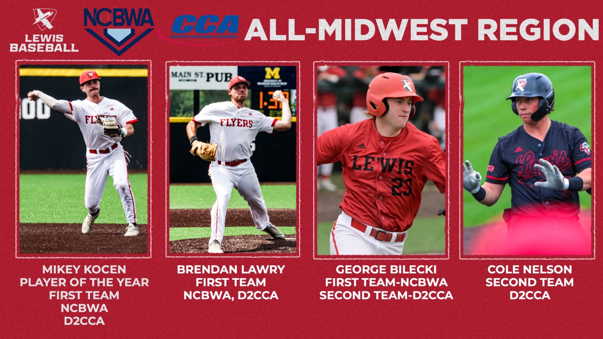 Lewis Athletics Sets a Record with 342 Student Athletes Awarded