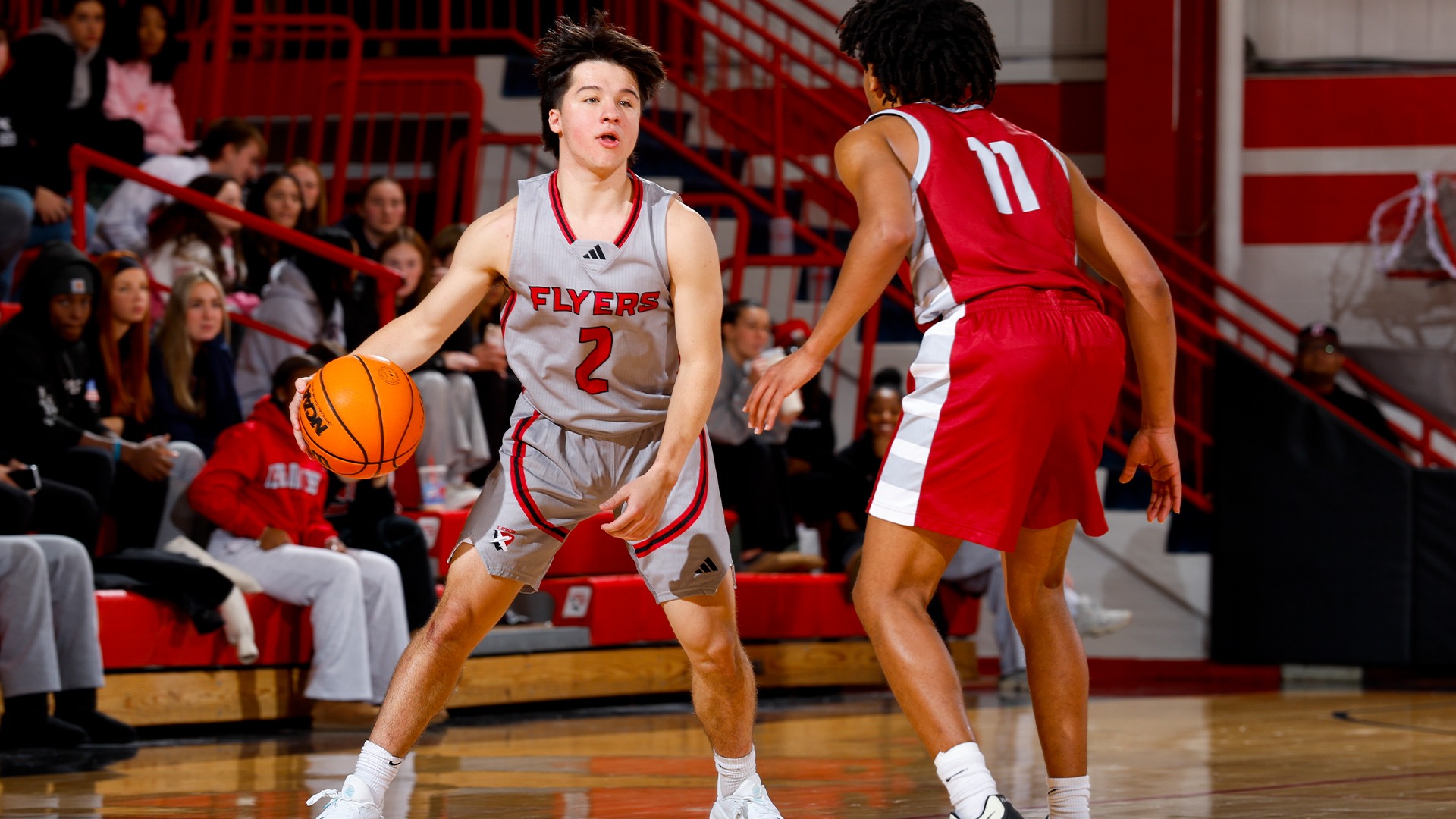 Cale Cosme Dribbles Against UIndy