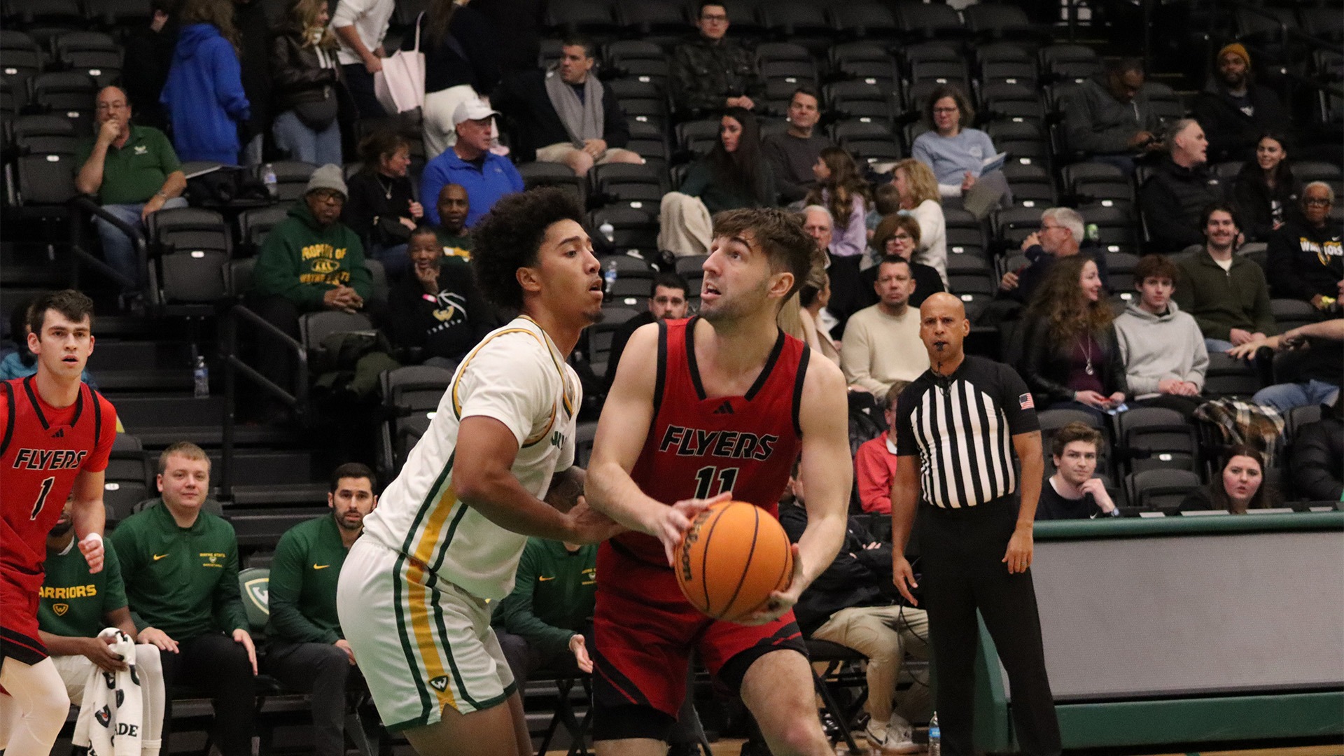 Vinko Polovic goes for a layup 