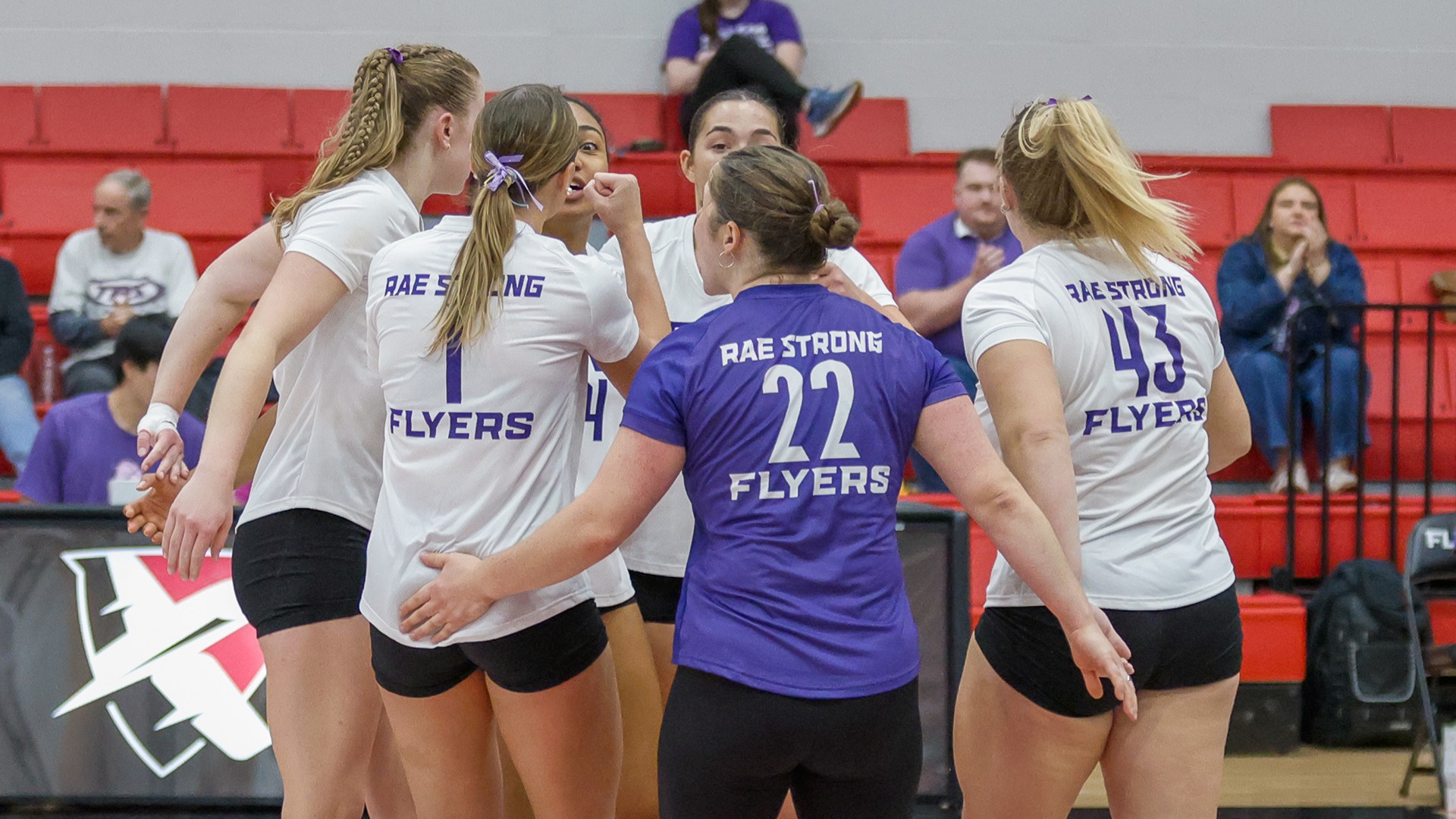 Women's Volleyball on Rae Strong Night