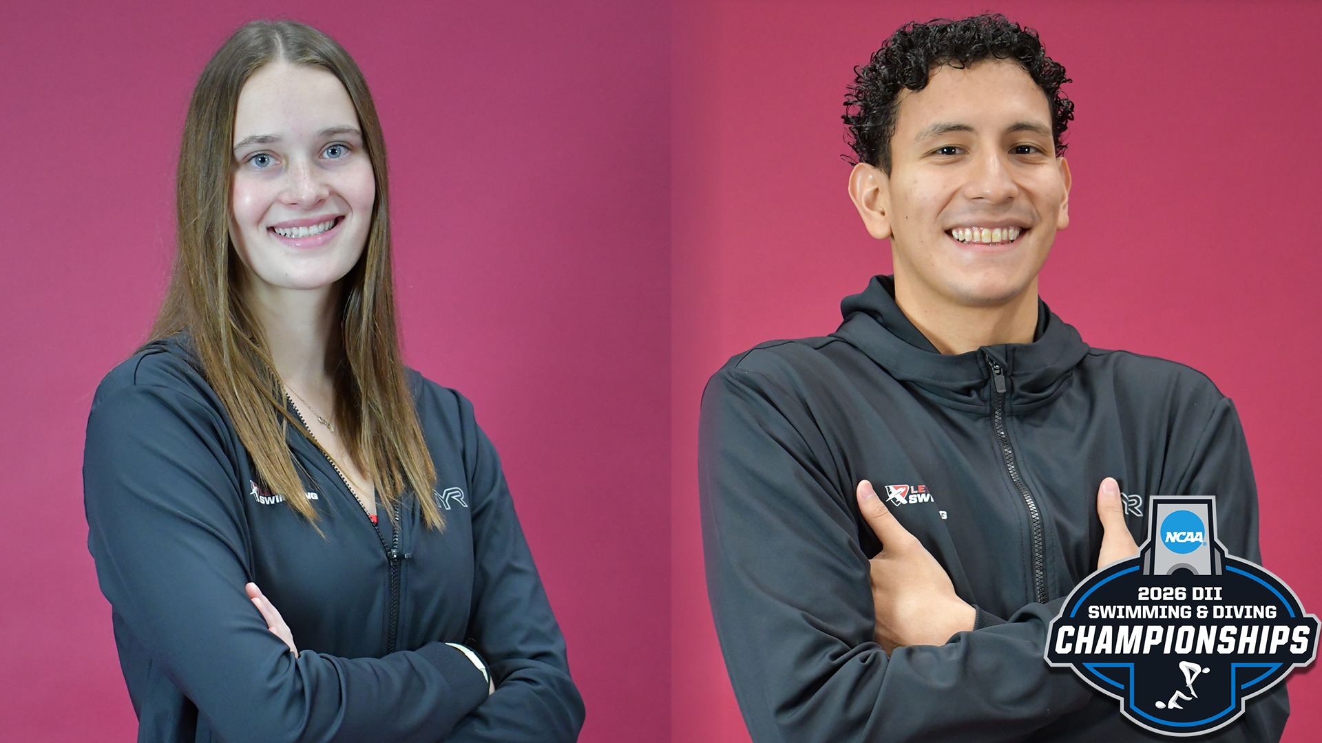 Swimming NCAA's 2026 Graphic