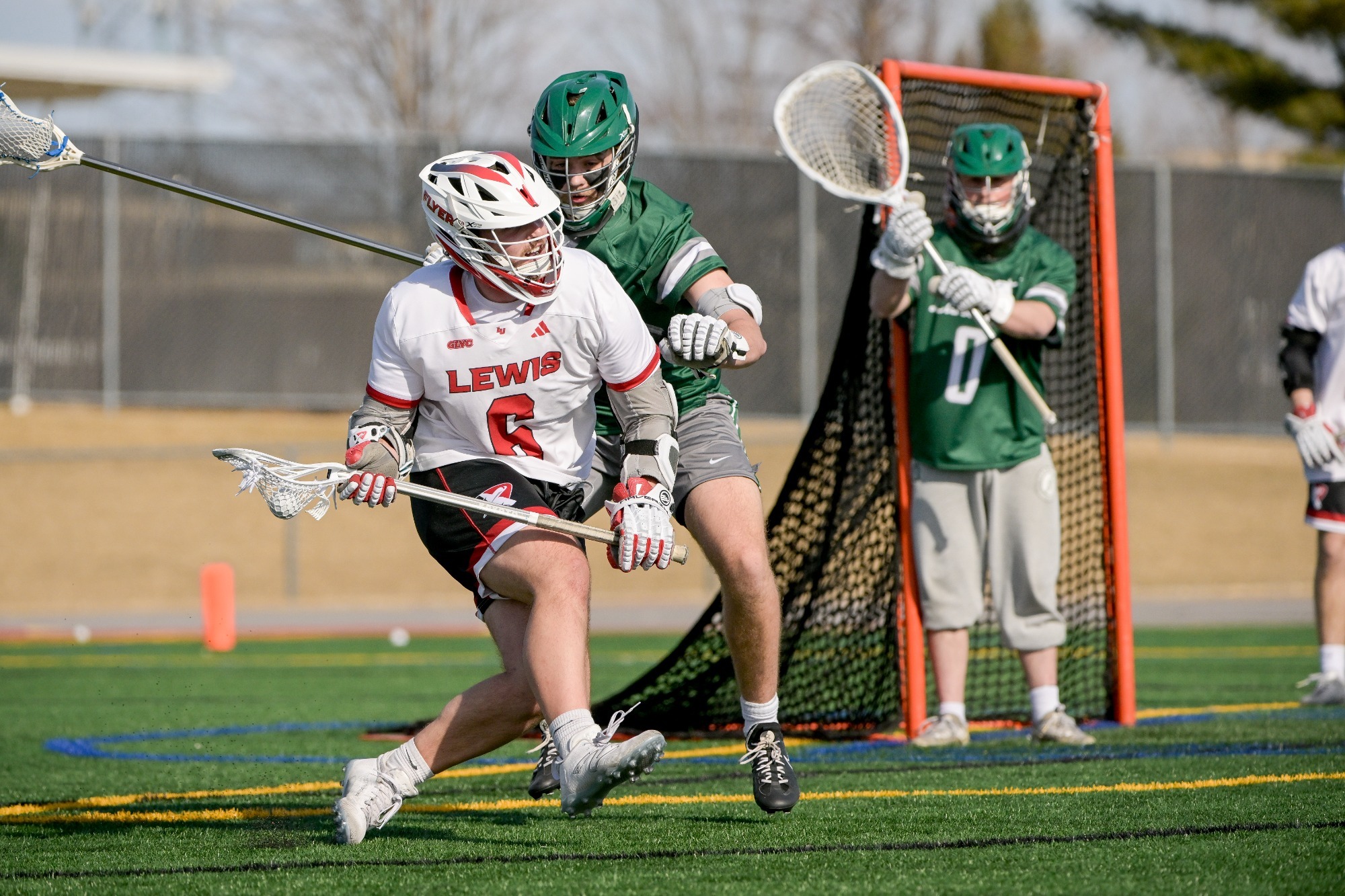 Camden Rappis against Lake Erie