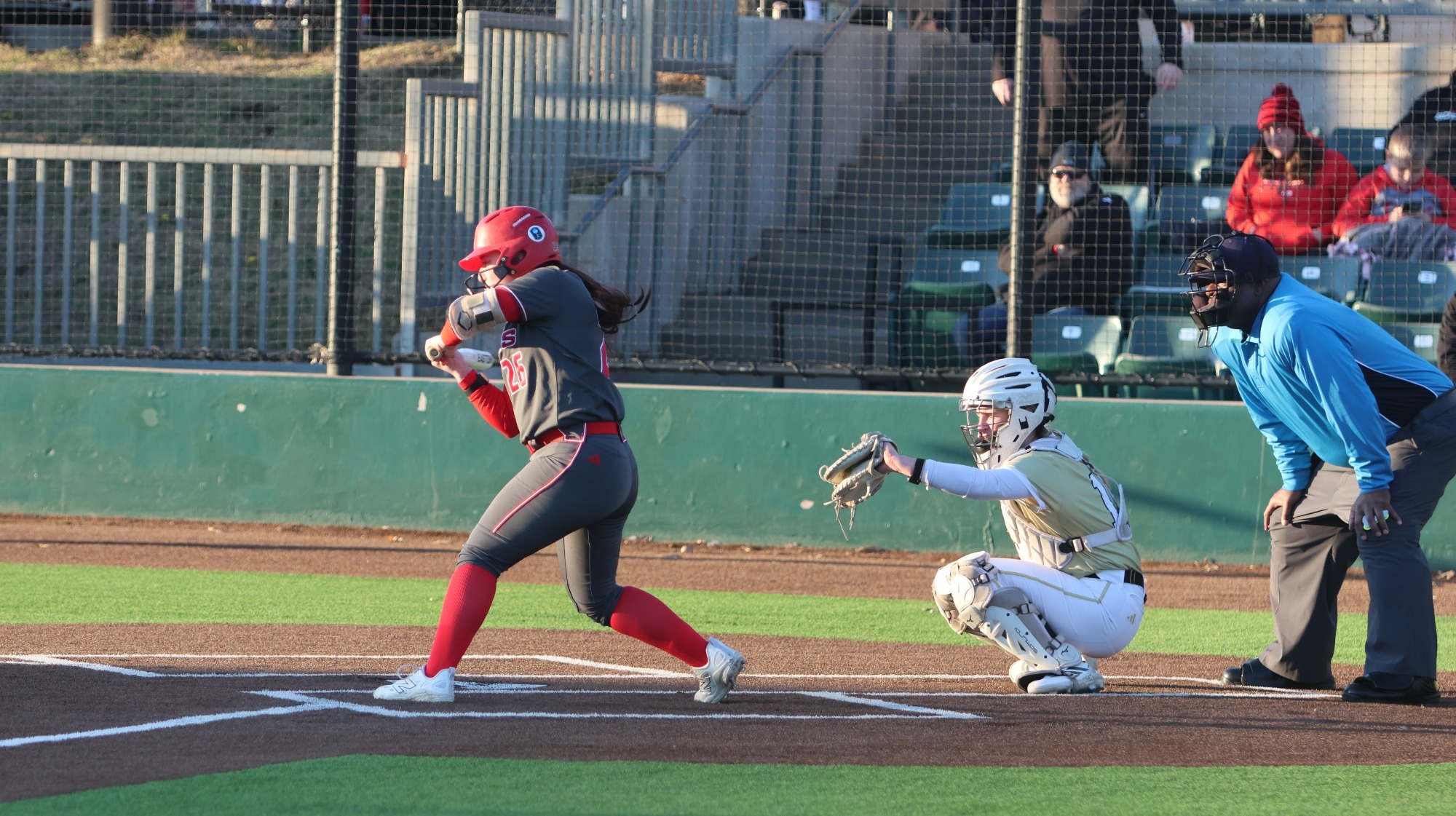 Tori Richardson swings