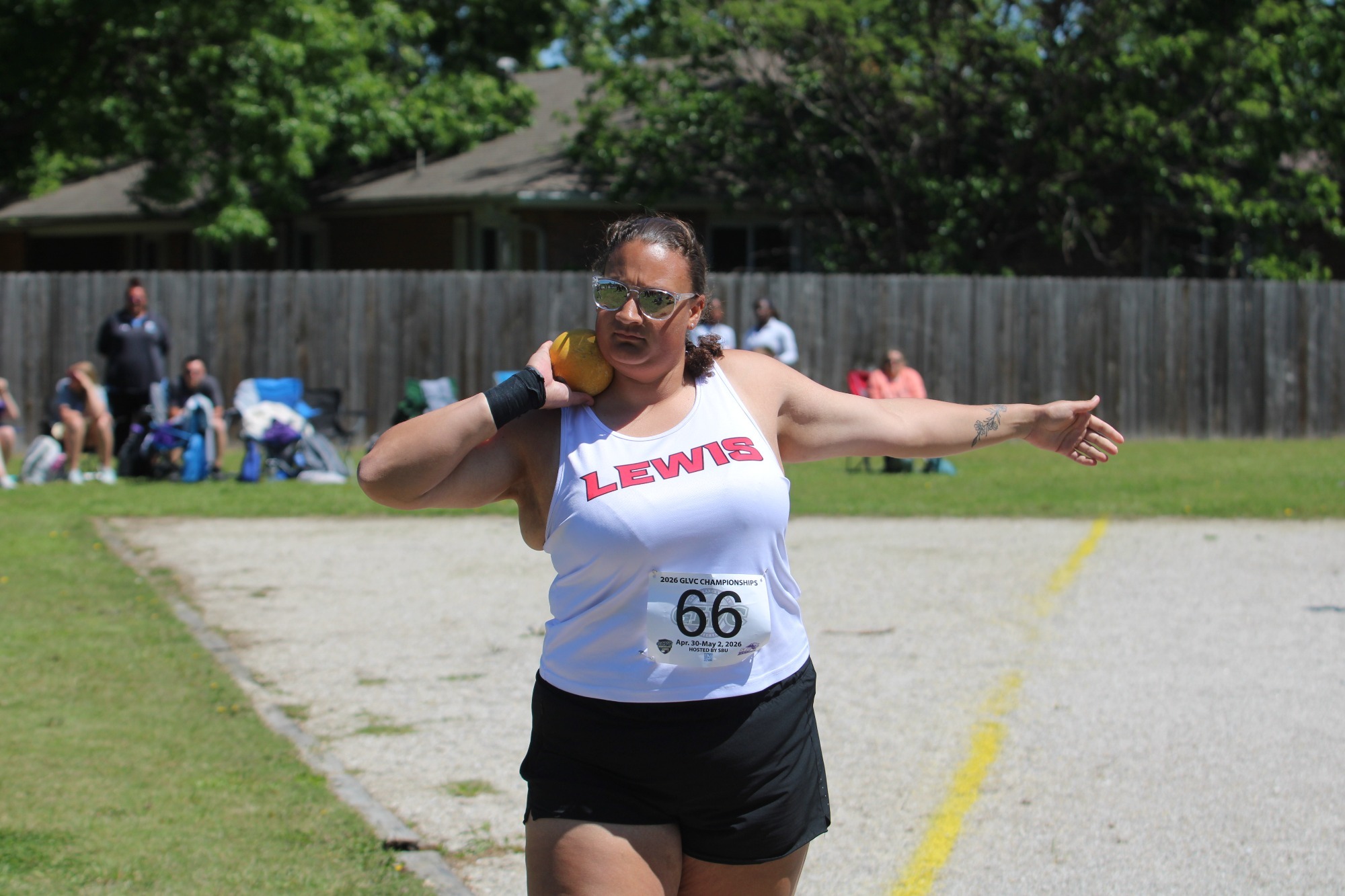Olivia Cox Shot Put Outdoor GLVC 2026