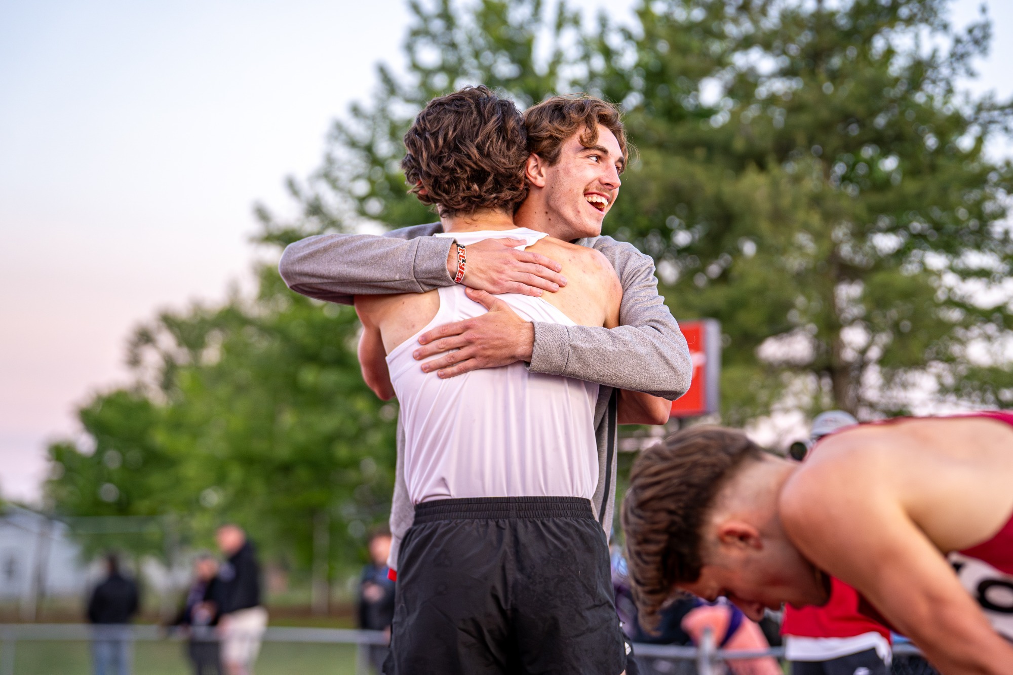 Owen Thomas and Brendon Shea Celebration at Outdoor GLVC