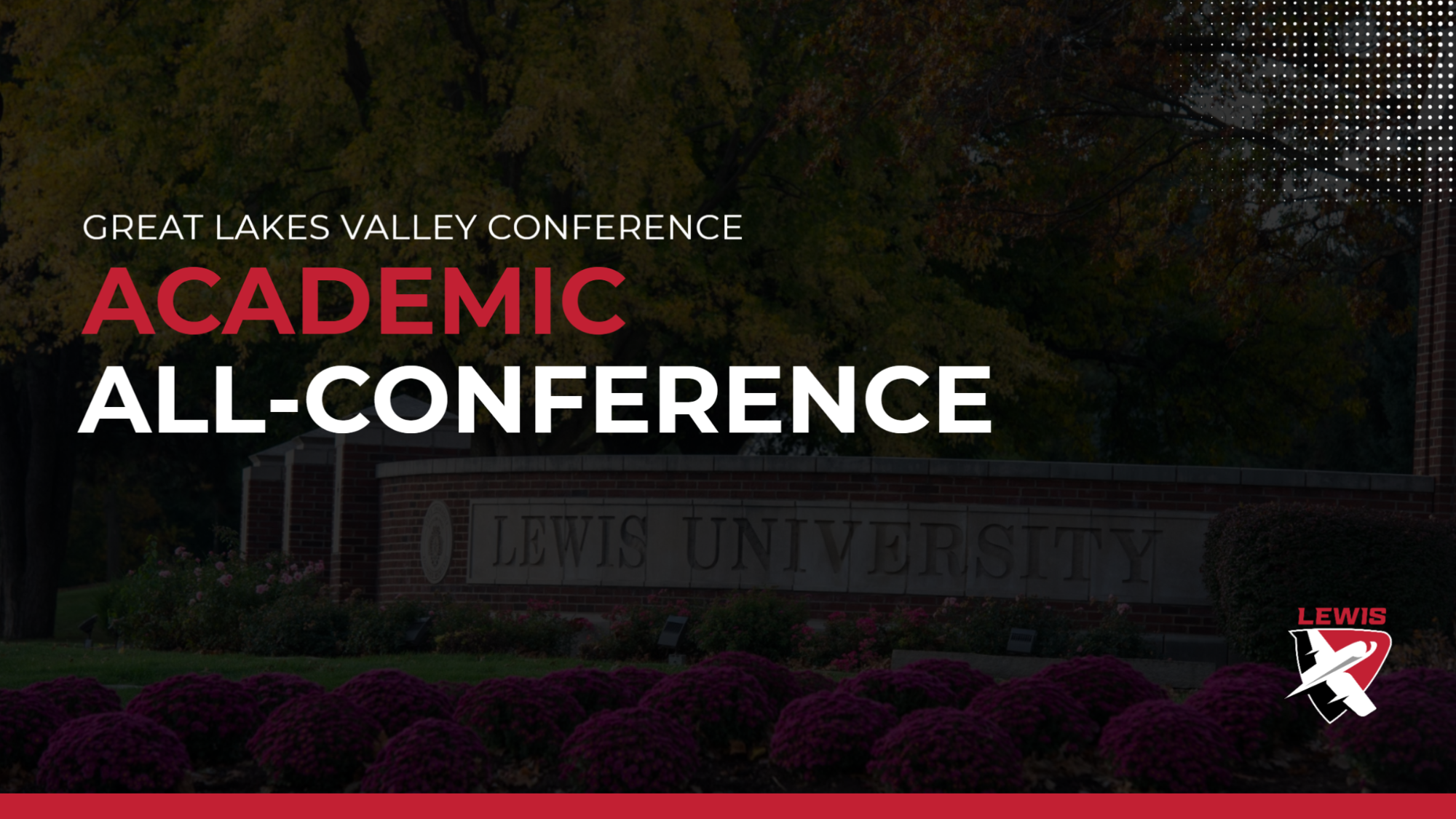 Academic All-Conference Graphic Cover