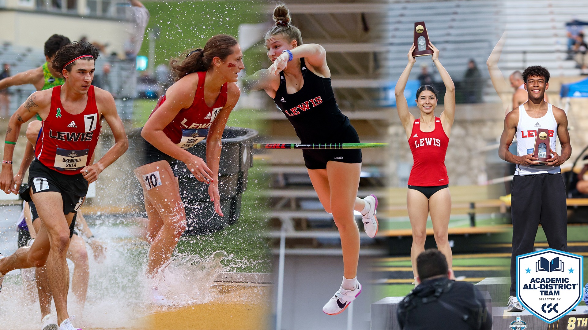 Track and Field Academic All-District cover
