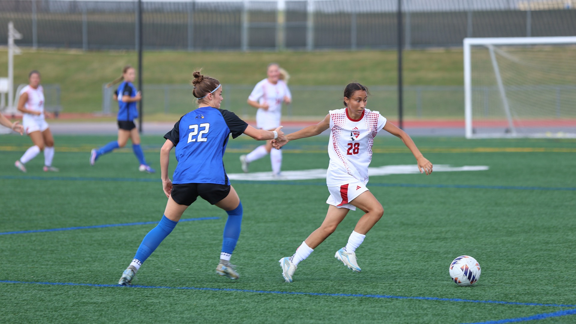 Ximena Magaña runs for the ball