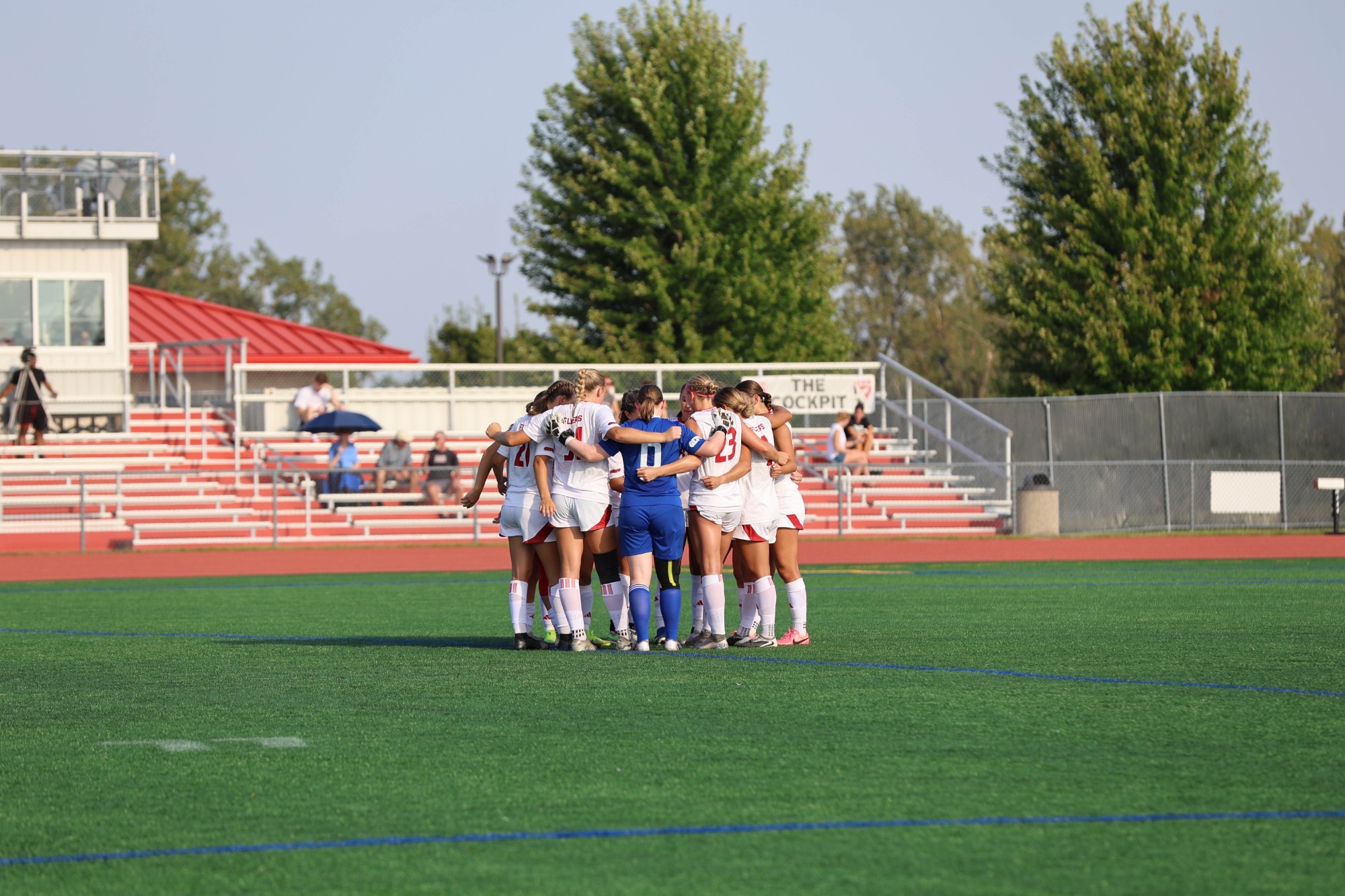 WSOC Team Huddle