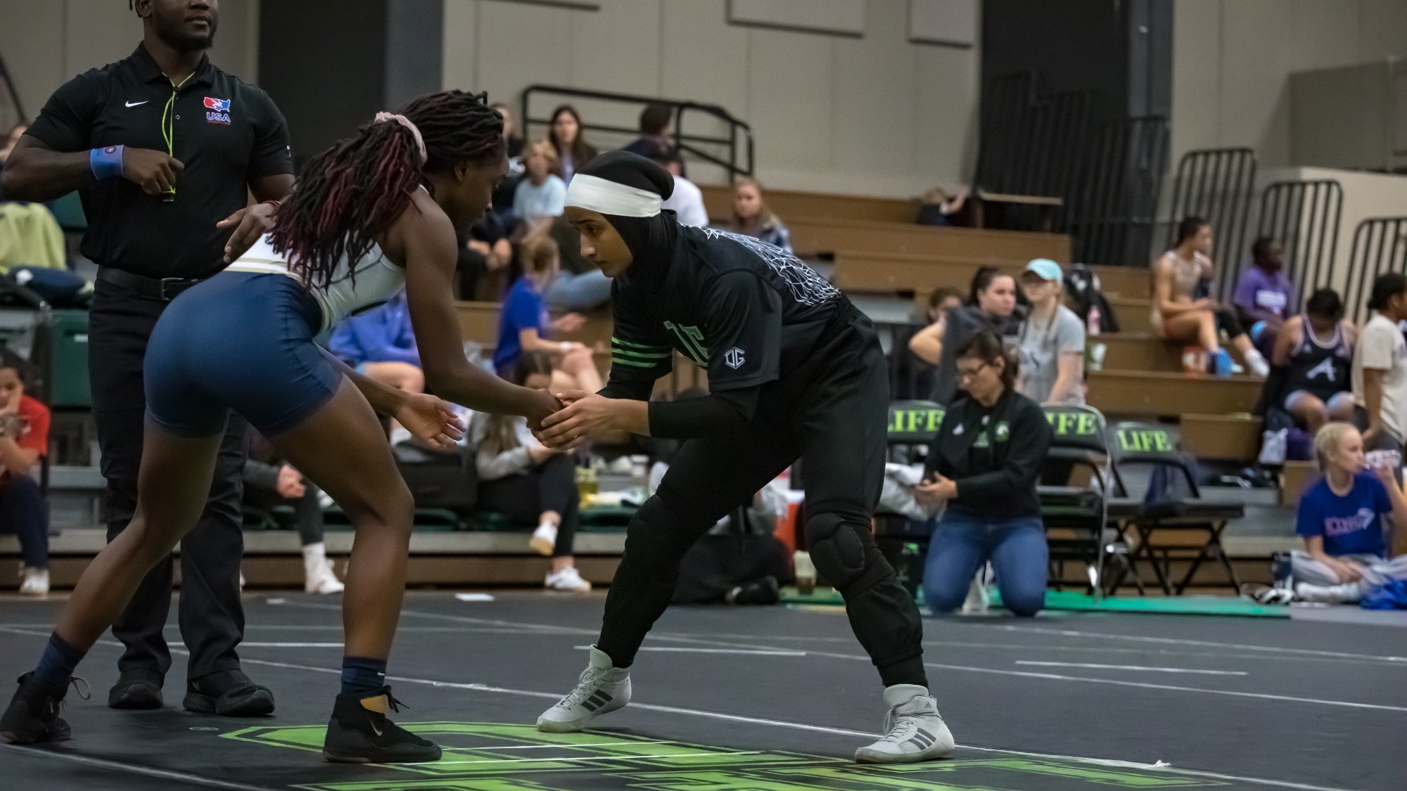 Zaynah McBryde Women's Wrestling Life University Athletics