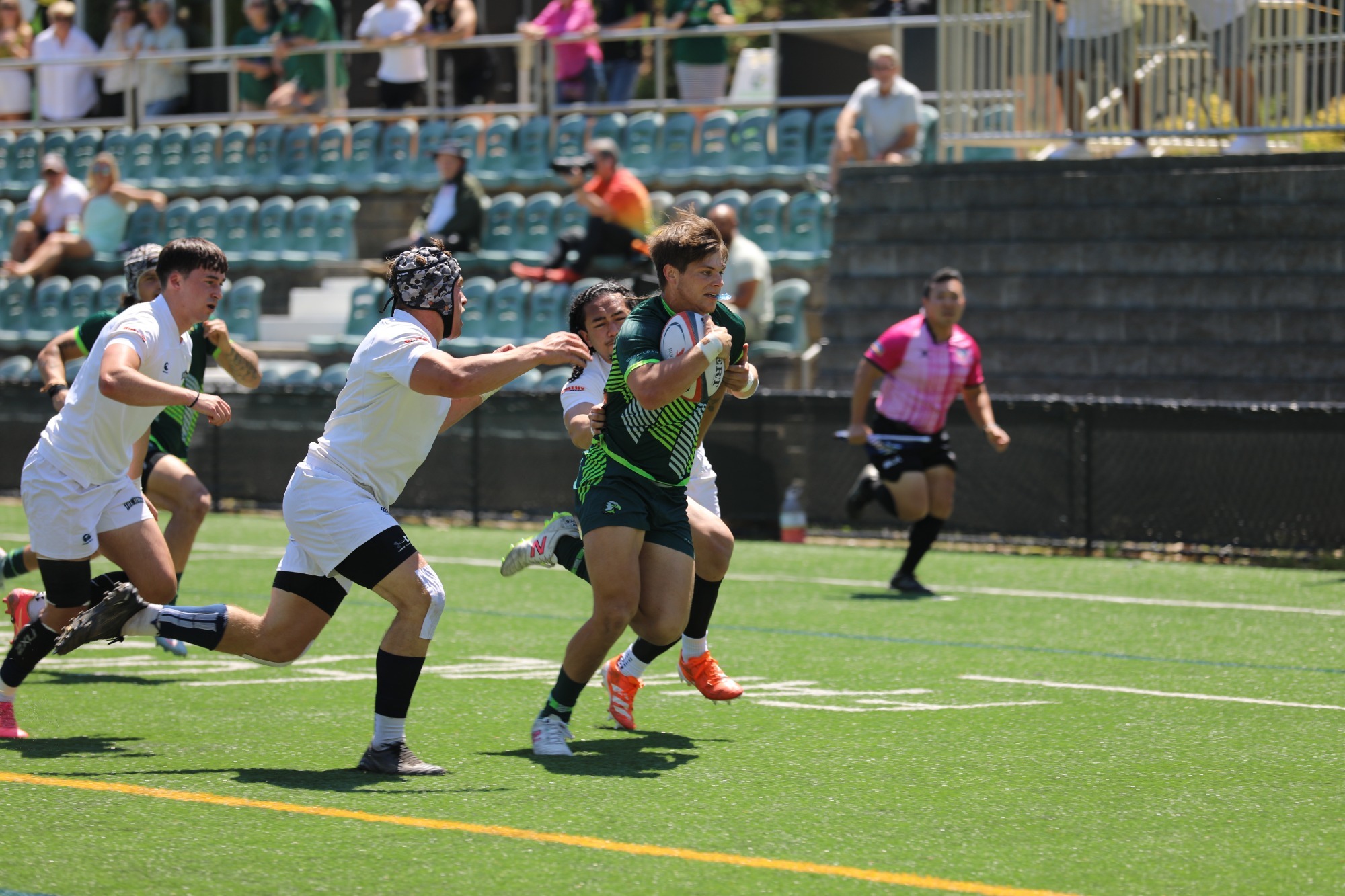 Kade Cunningham Escapes Tackle at Lupo