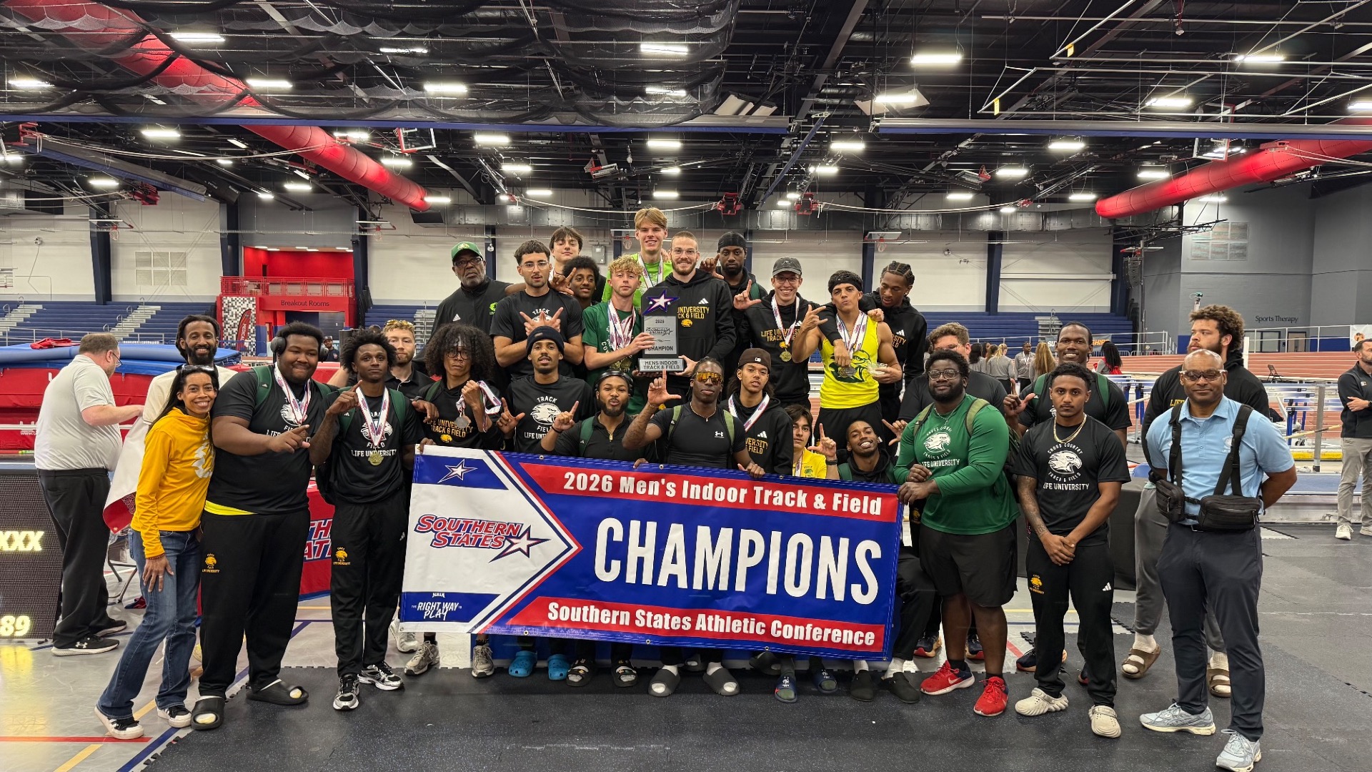 2026 MTF Indoor Conference Championship Banner Photo