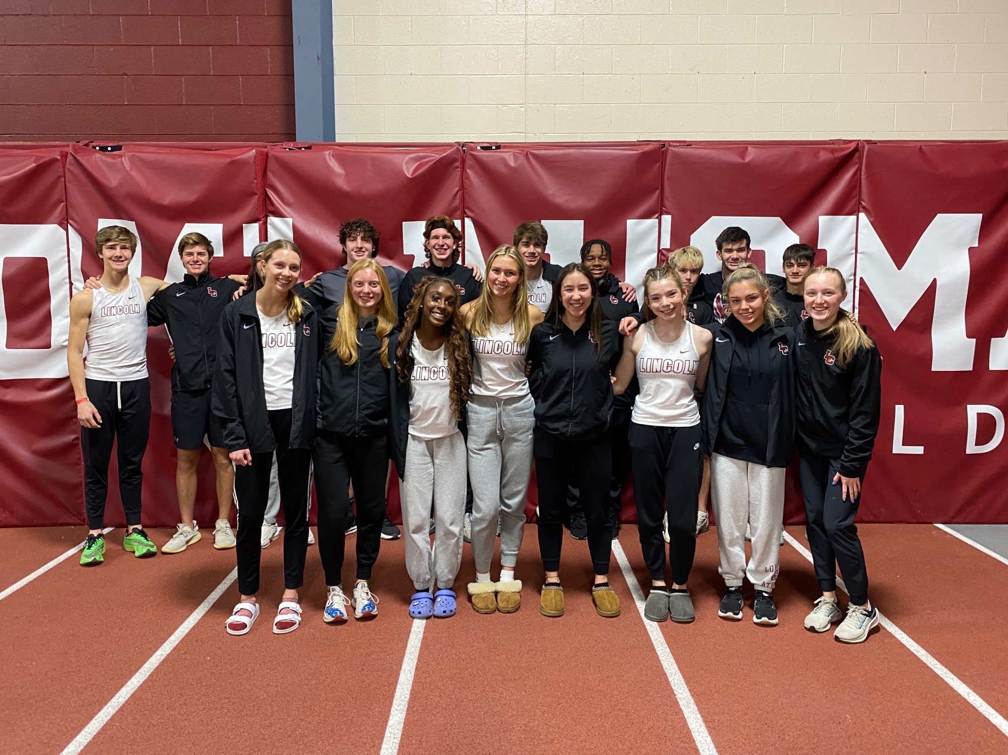 Indoor Track Season Ends with 12 School Records Lincoln Christian School