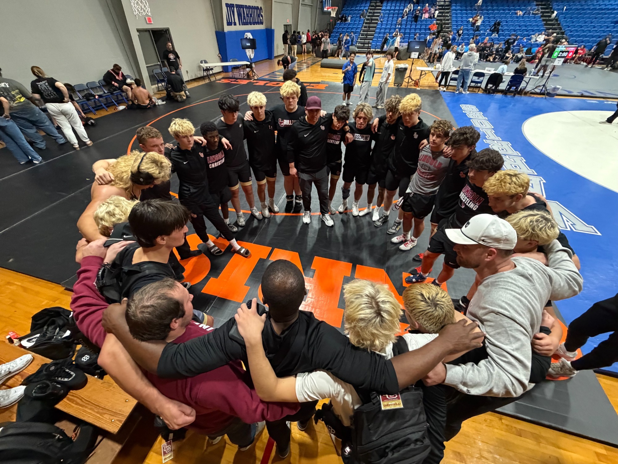 Wrestling Glenpool duals