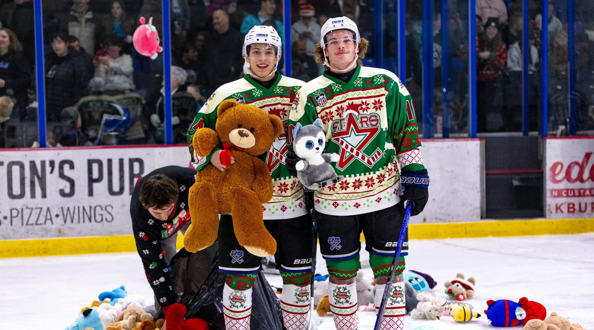 teddy bear toss