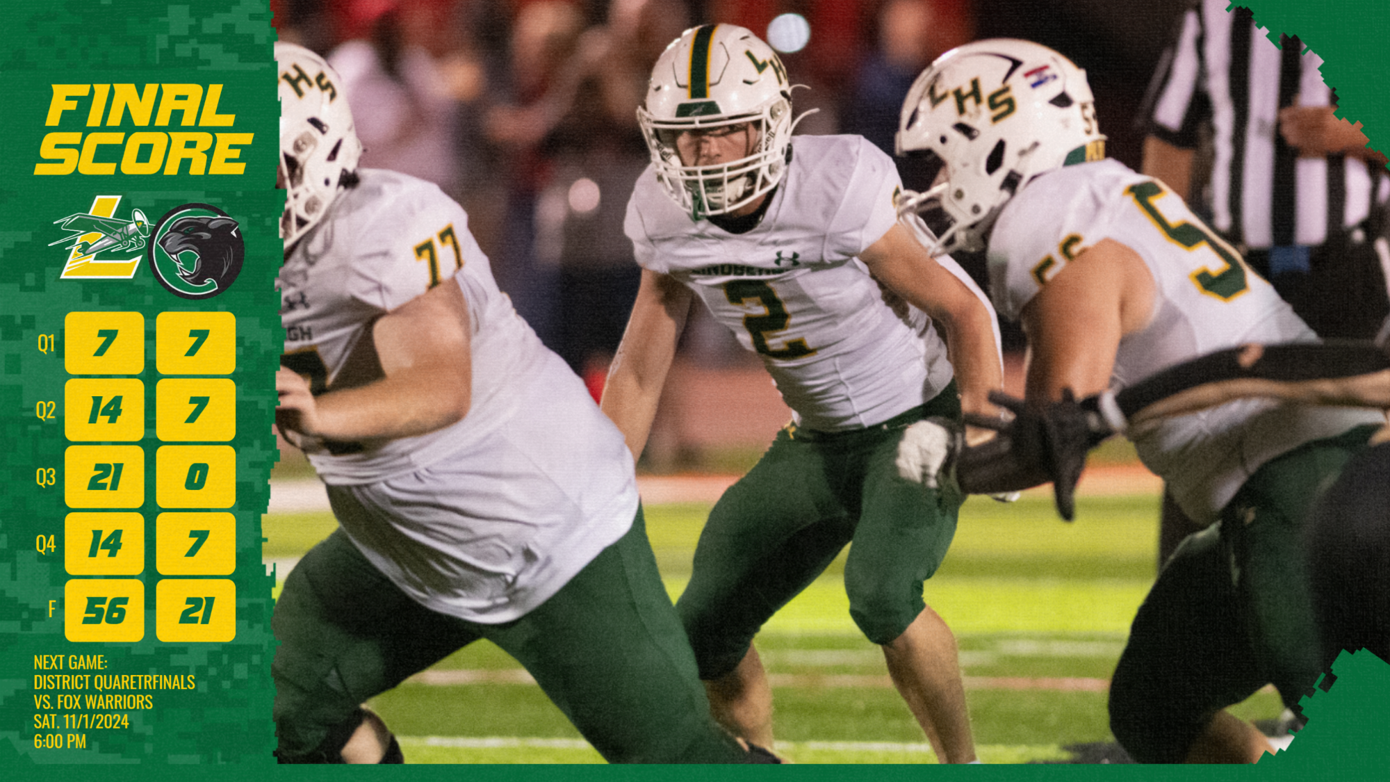 Lindbergh beats Mehlville (FB)