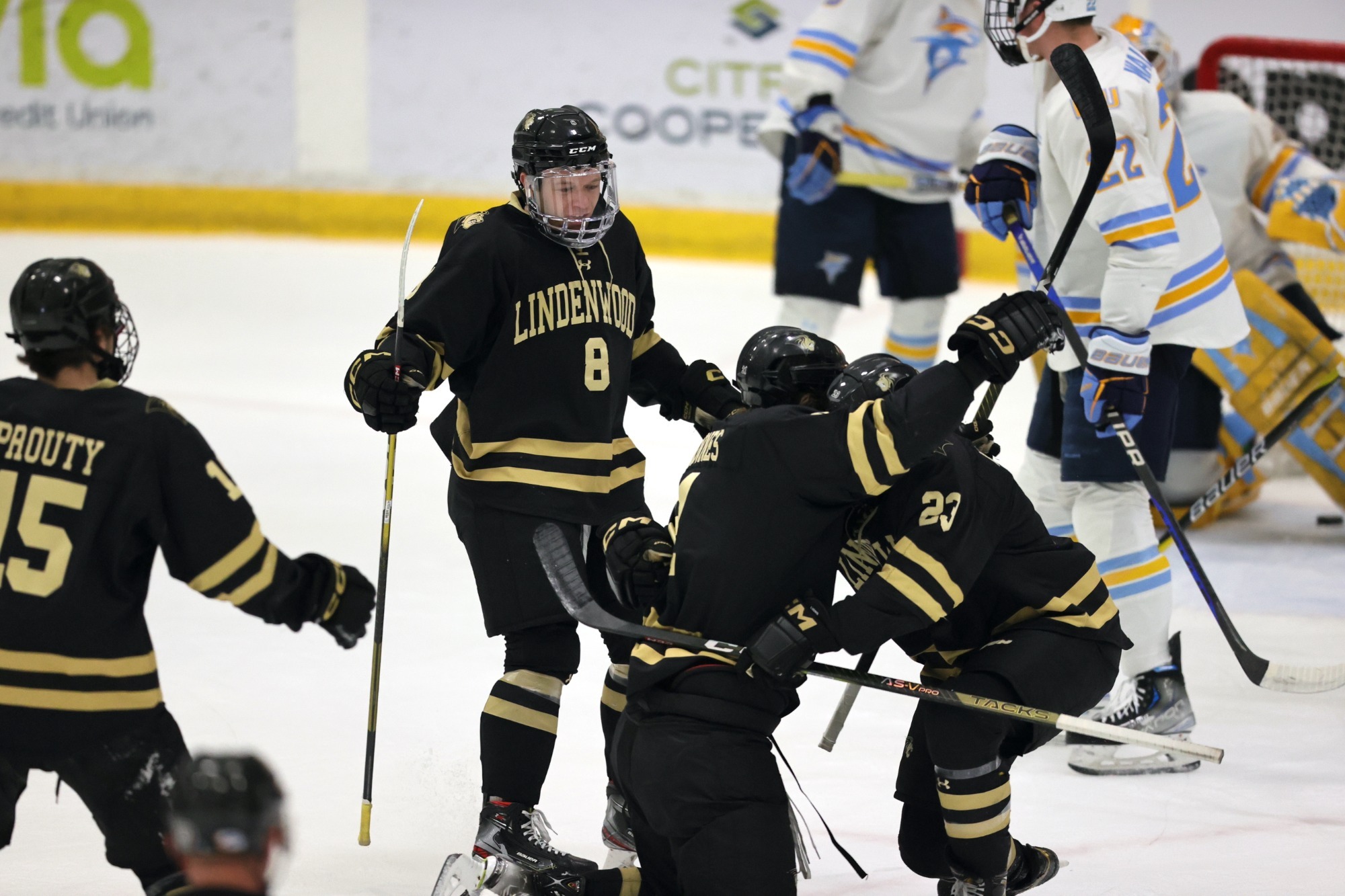Men's Hockey Falls to LIU in Overtime, 32 Lindenwood University