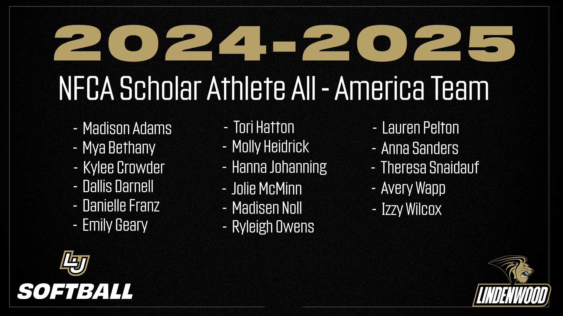 Softball All-America Team