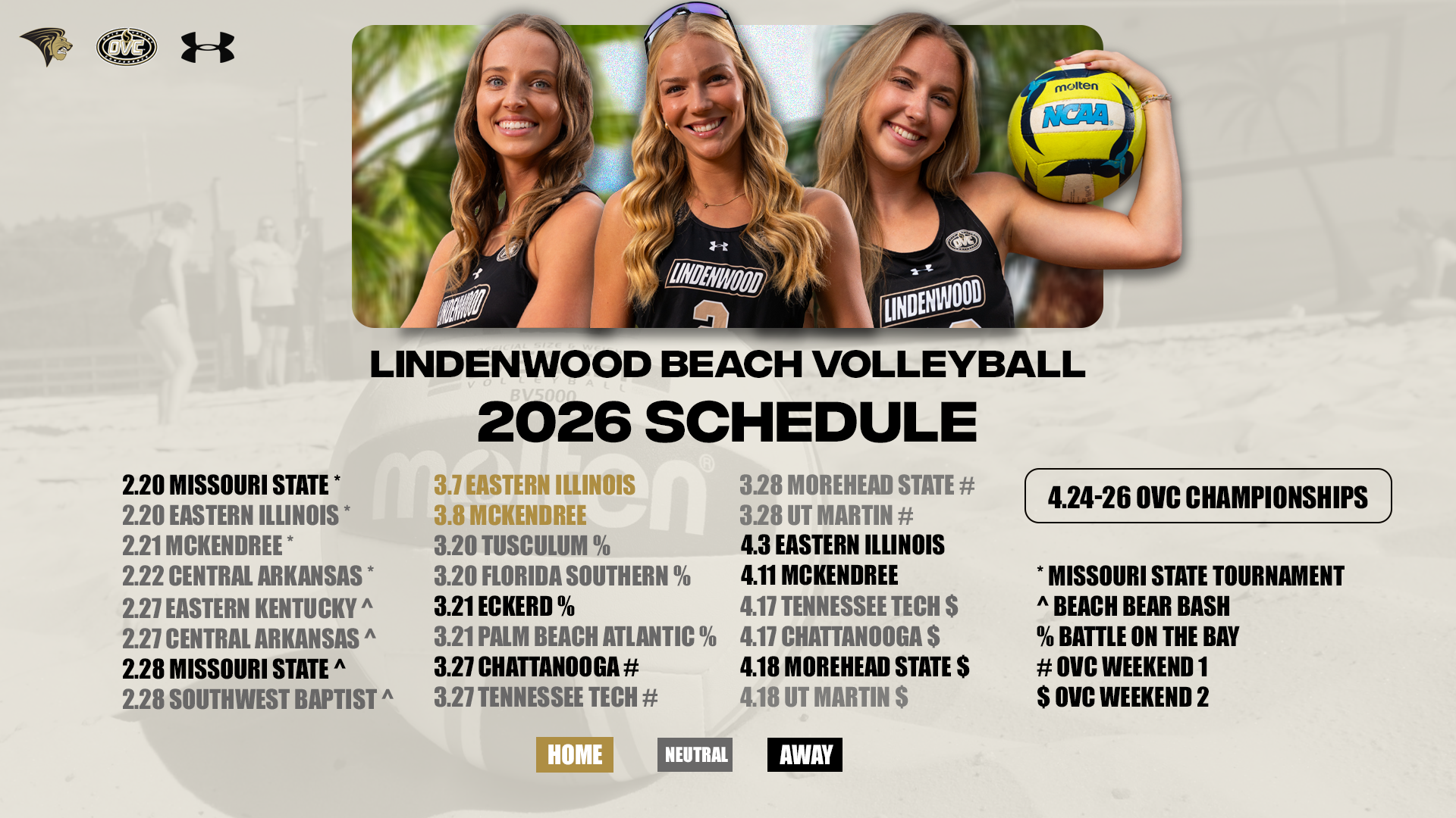 2026 BVB Schedule