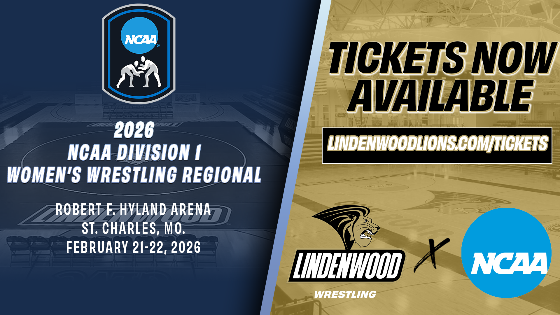 Wrestling Regional Ticket Graphic