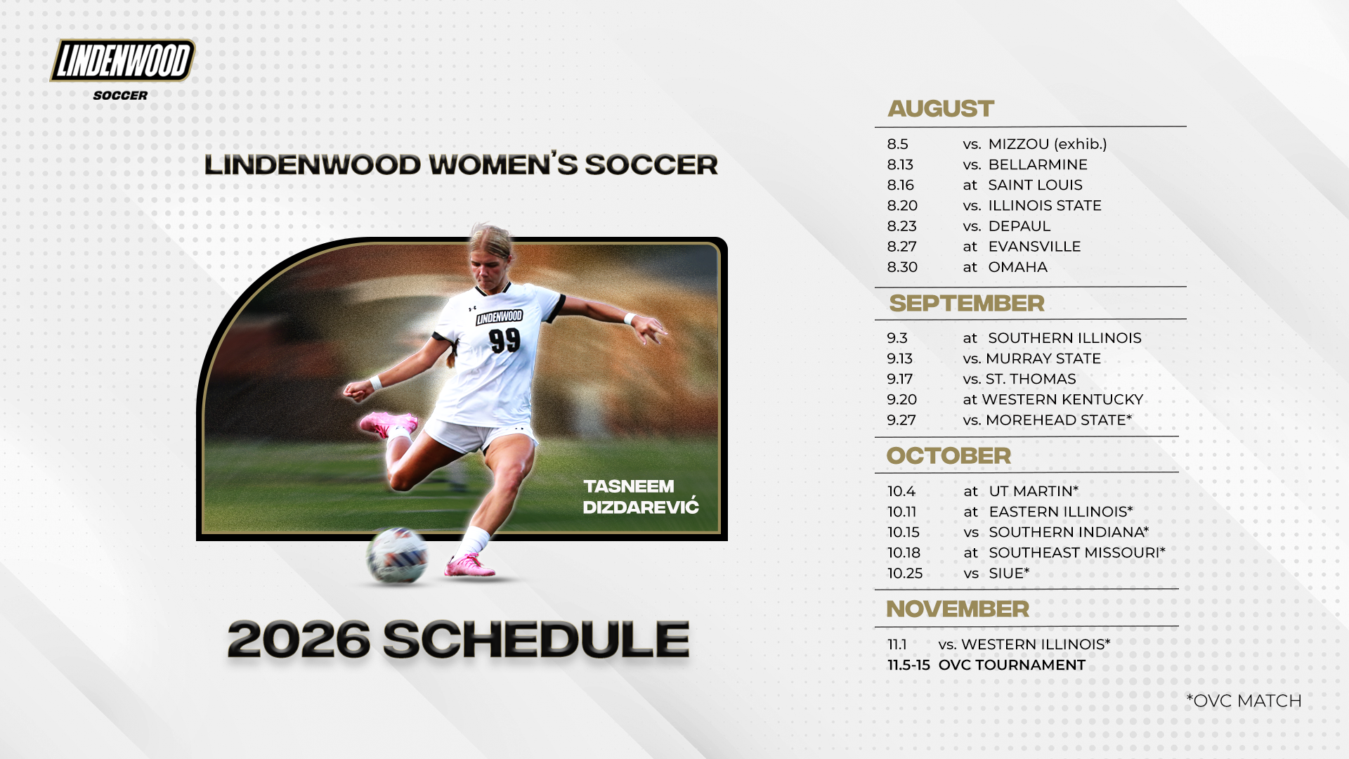 2026 WSOC Schedule