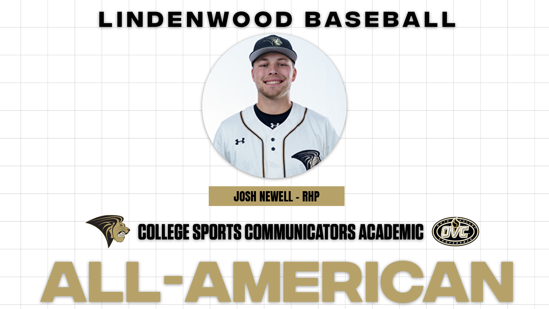 Josh Newell Academic All-American 