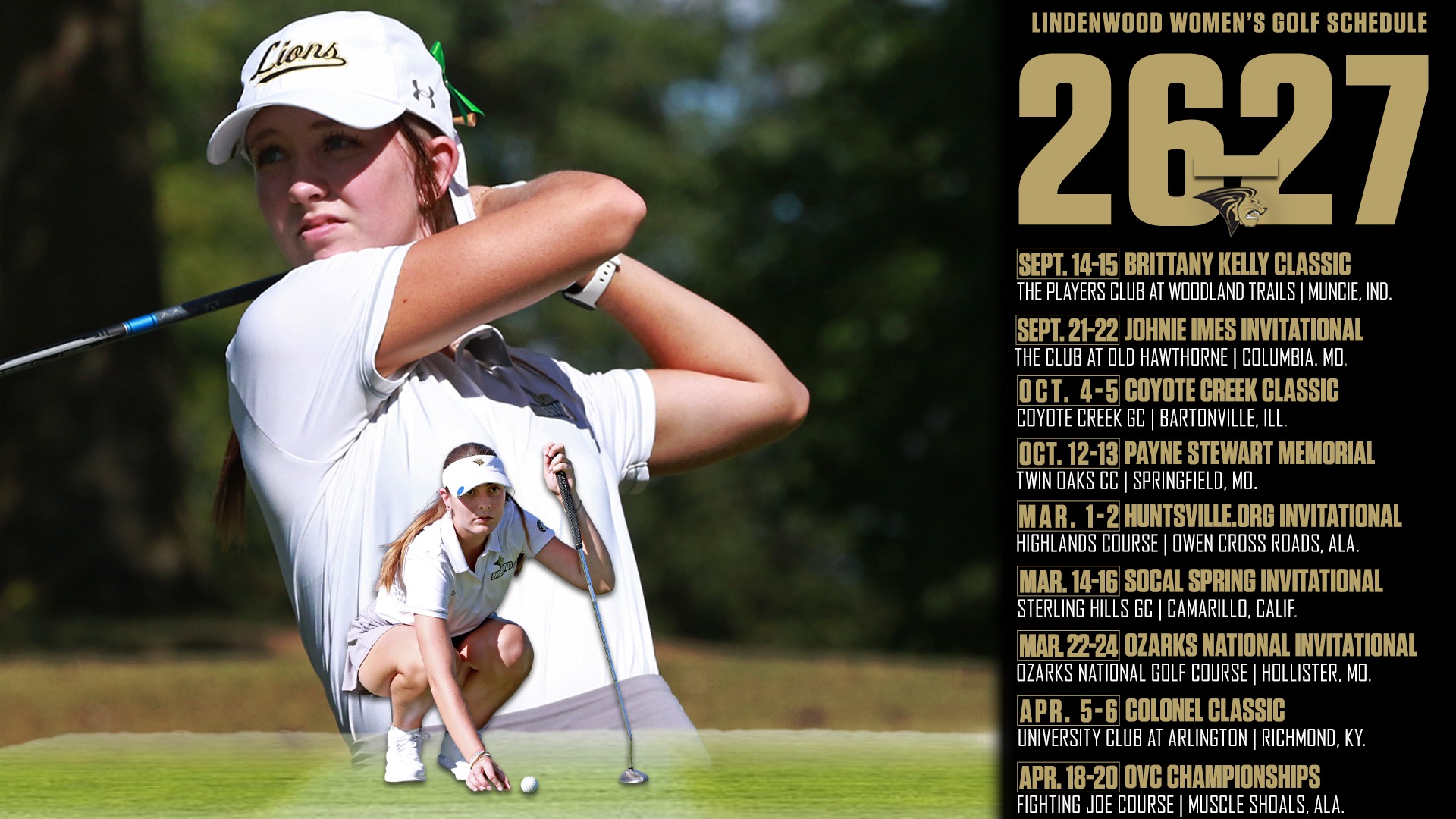 WGOLF Schedule