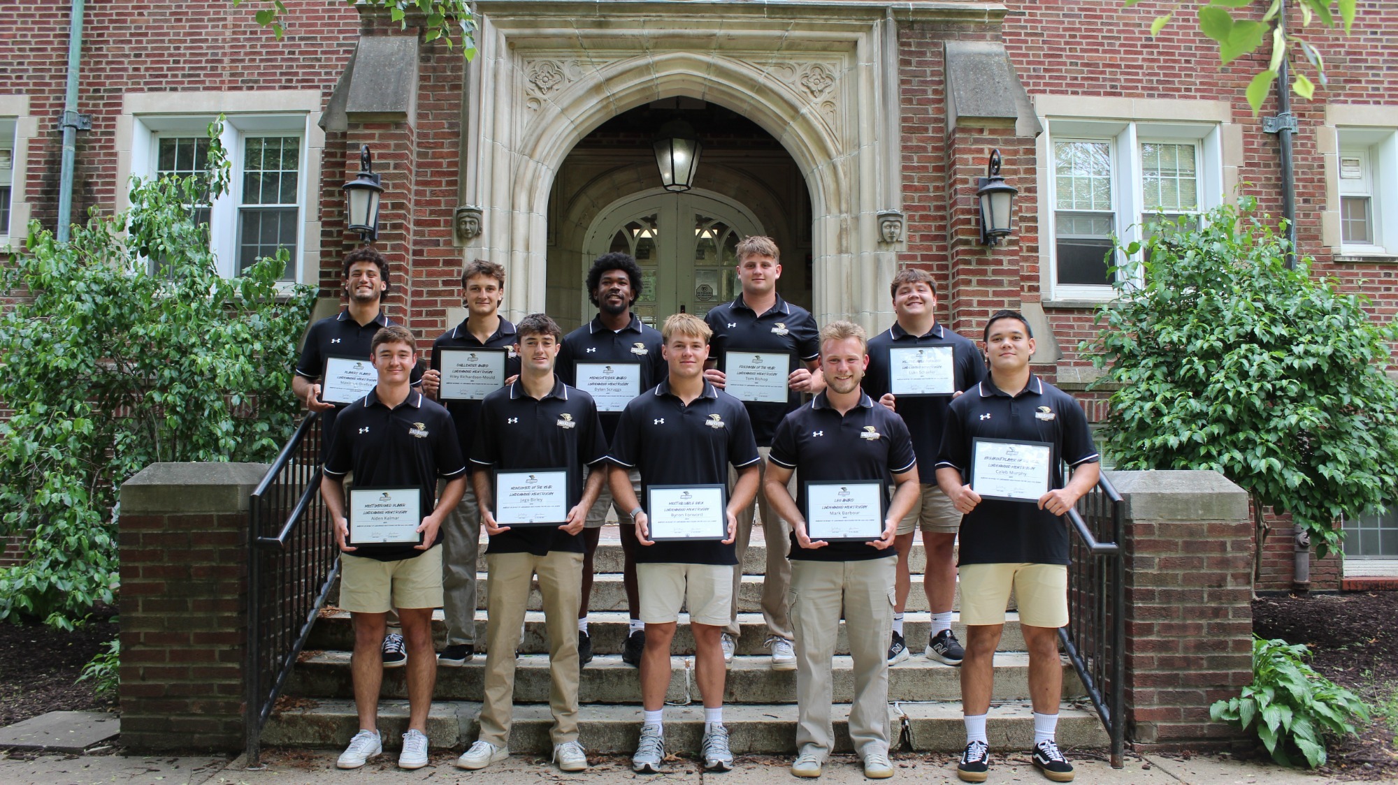 Men's Rugby Team Award Winners 2025-26