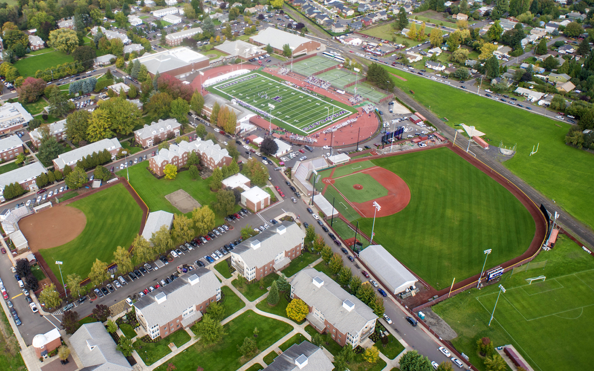Athletics Aerial