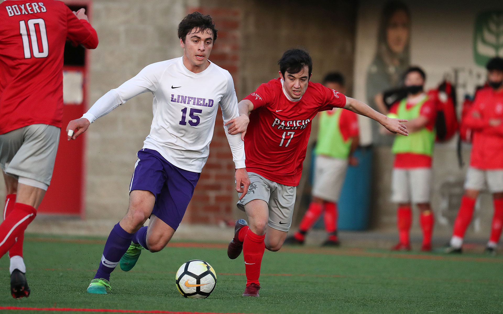 Ronan Krutzikowsky Men's Soccer Linfield University Athletics