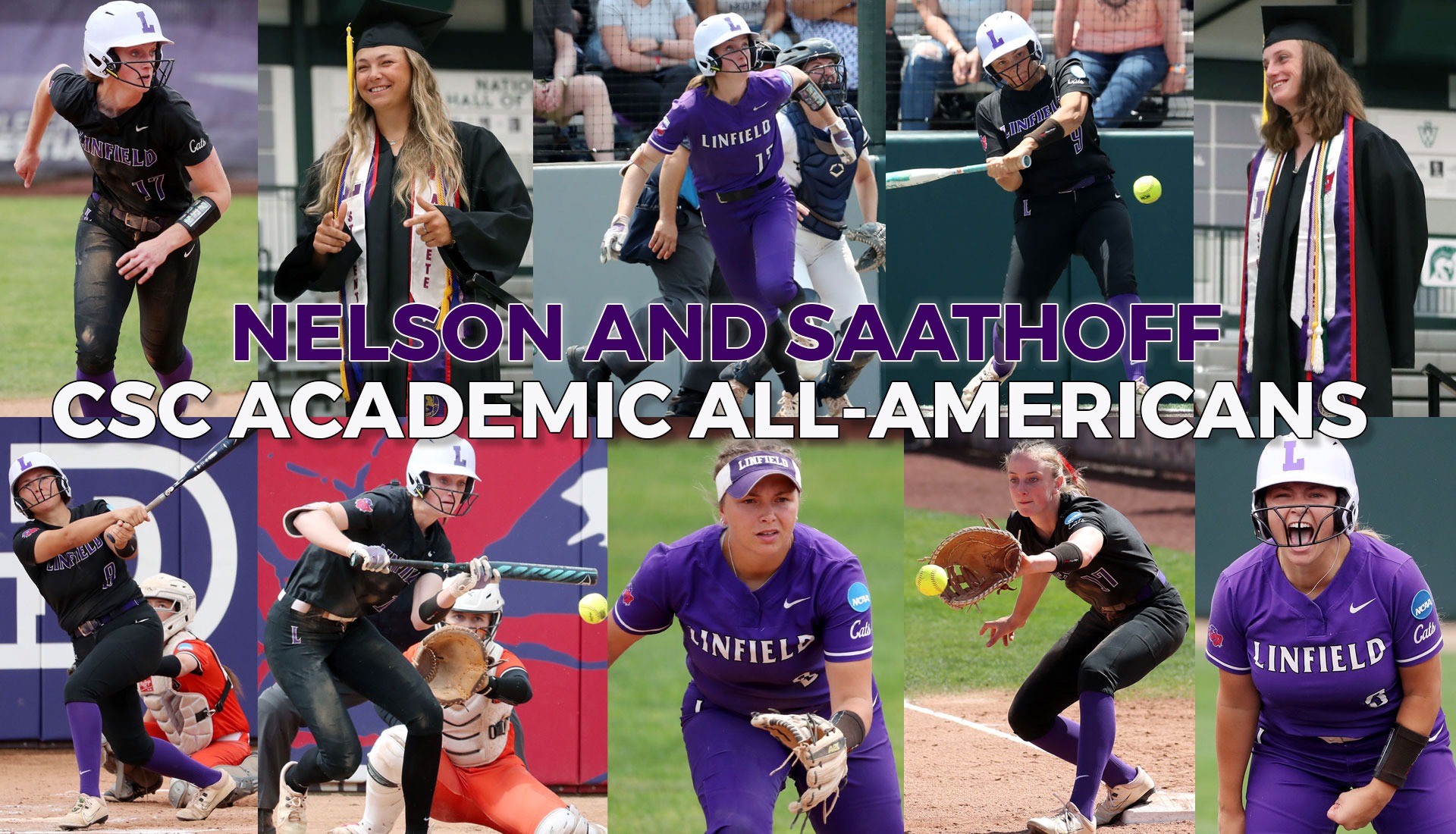 Nelson and Saathoff: CSC Academic All-Americans
