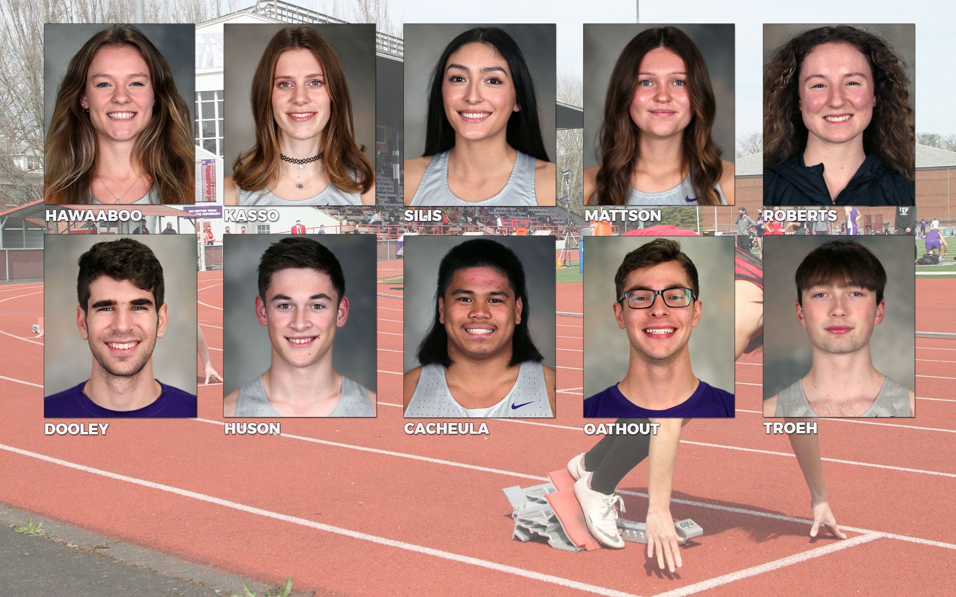 Academic All-District Track