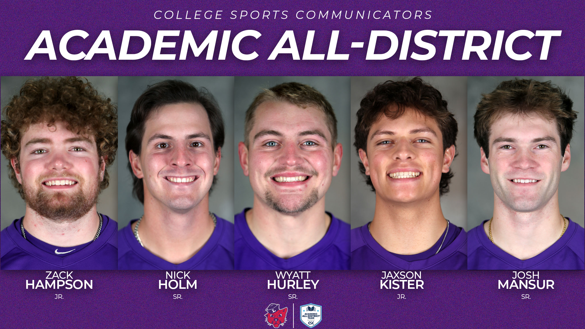 2026 Baseball CSC Academic All-District