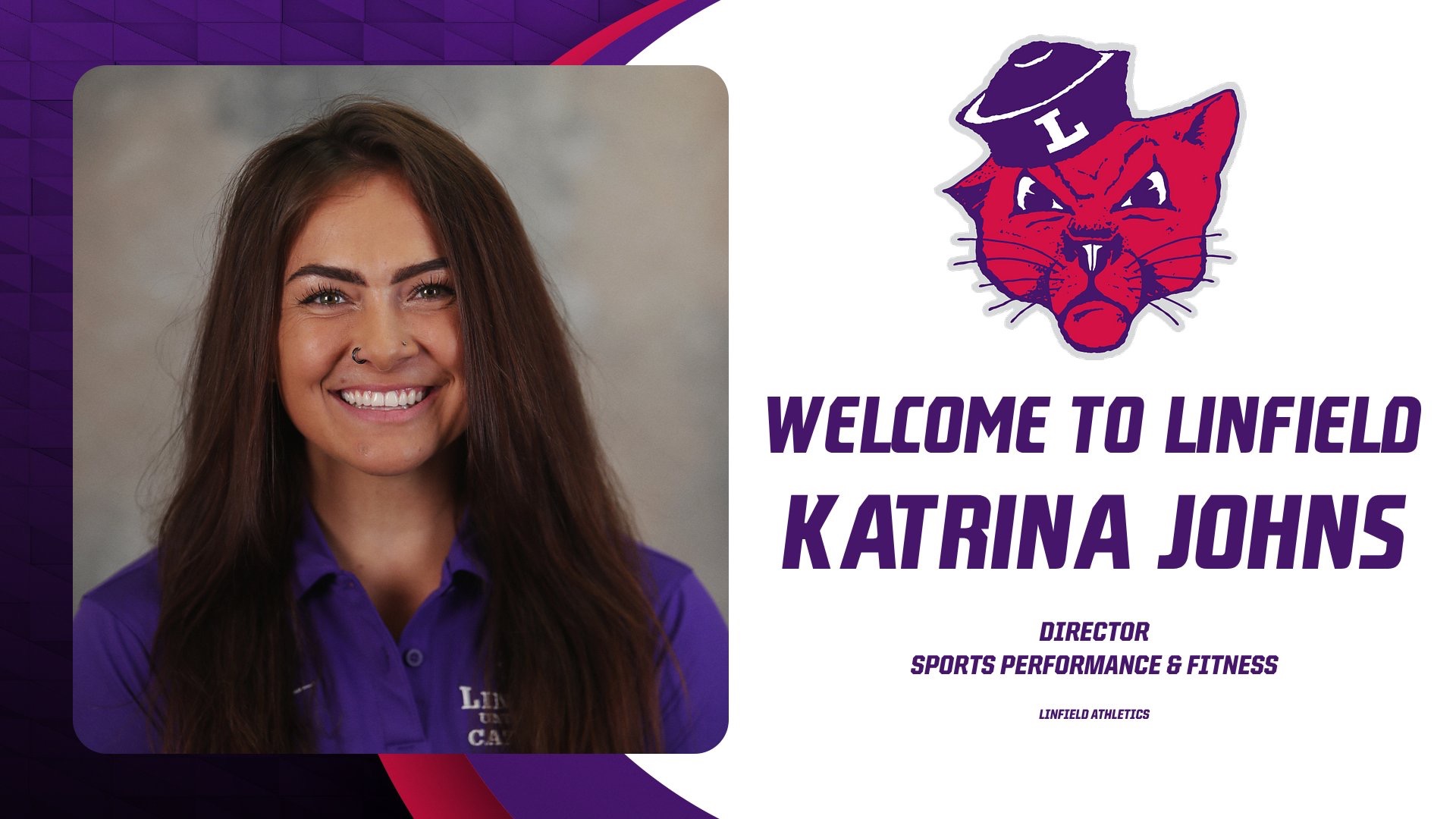 Katrina Johns - Welcome to Linfield 