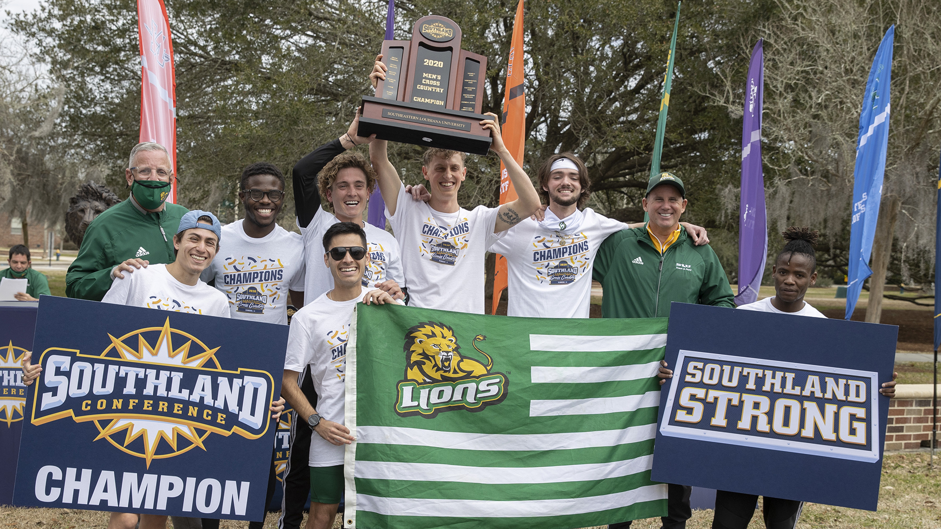 SLU men's cross country champions