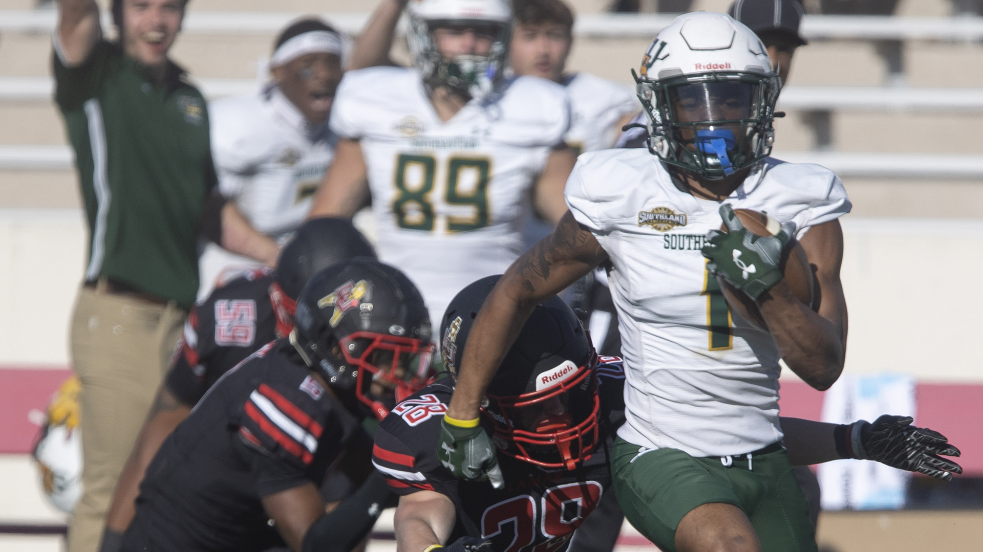 Gage Larvadain Football Southeastern Louisiana University Athletics