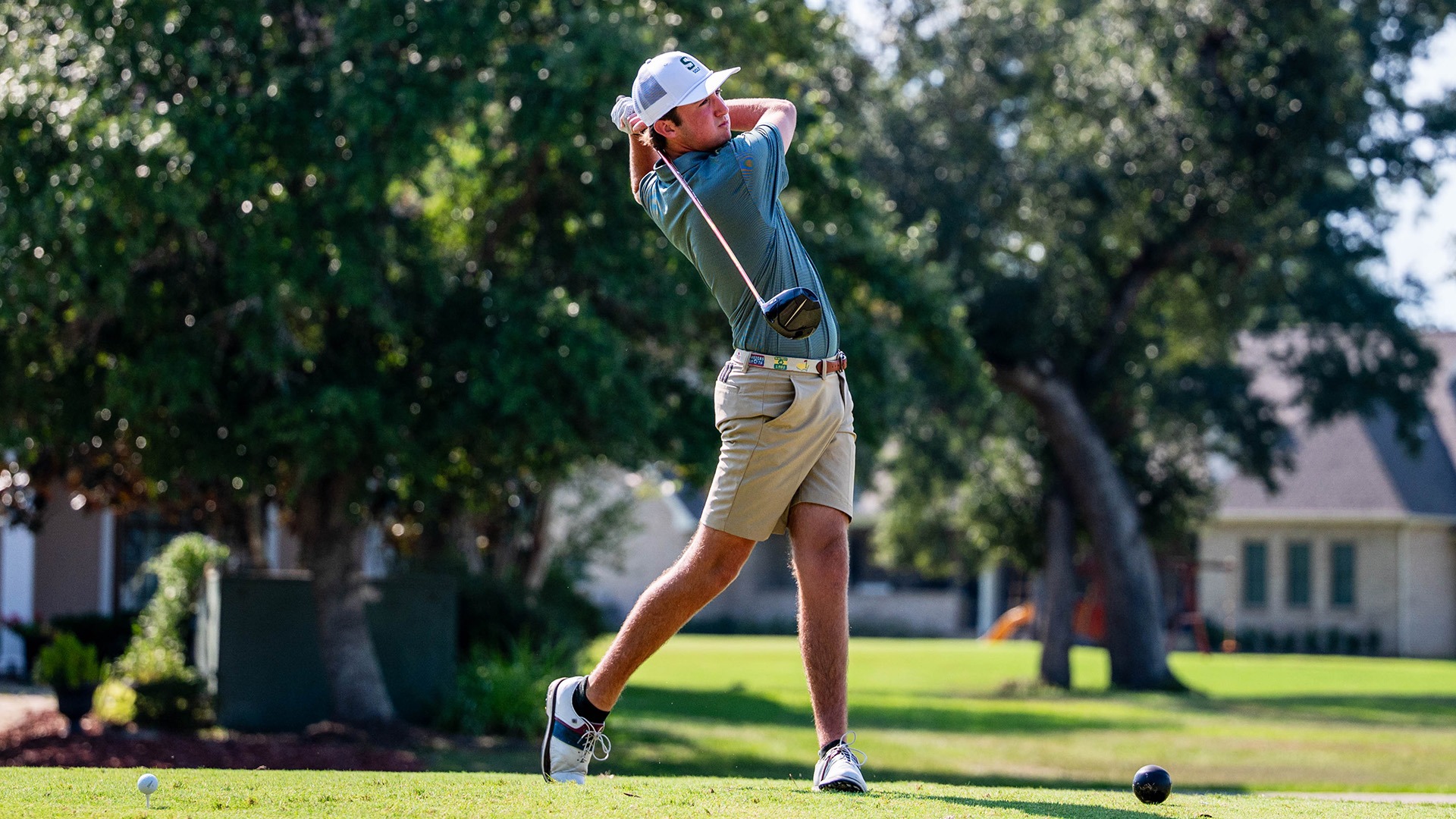 David Marsh takes a swing