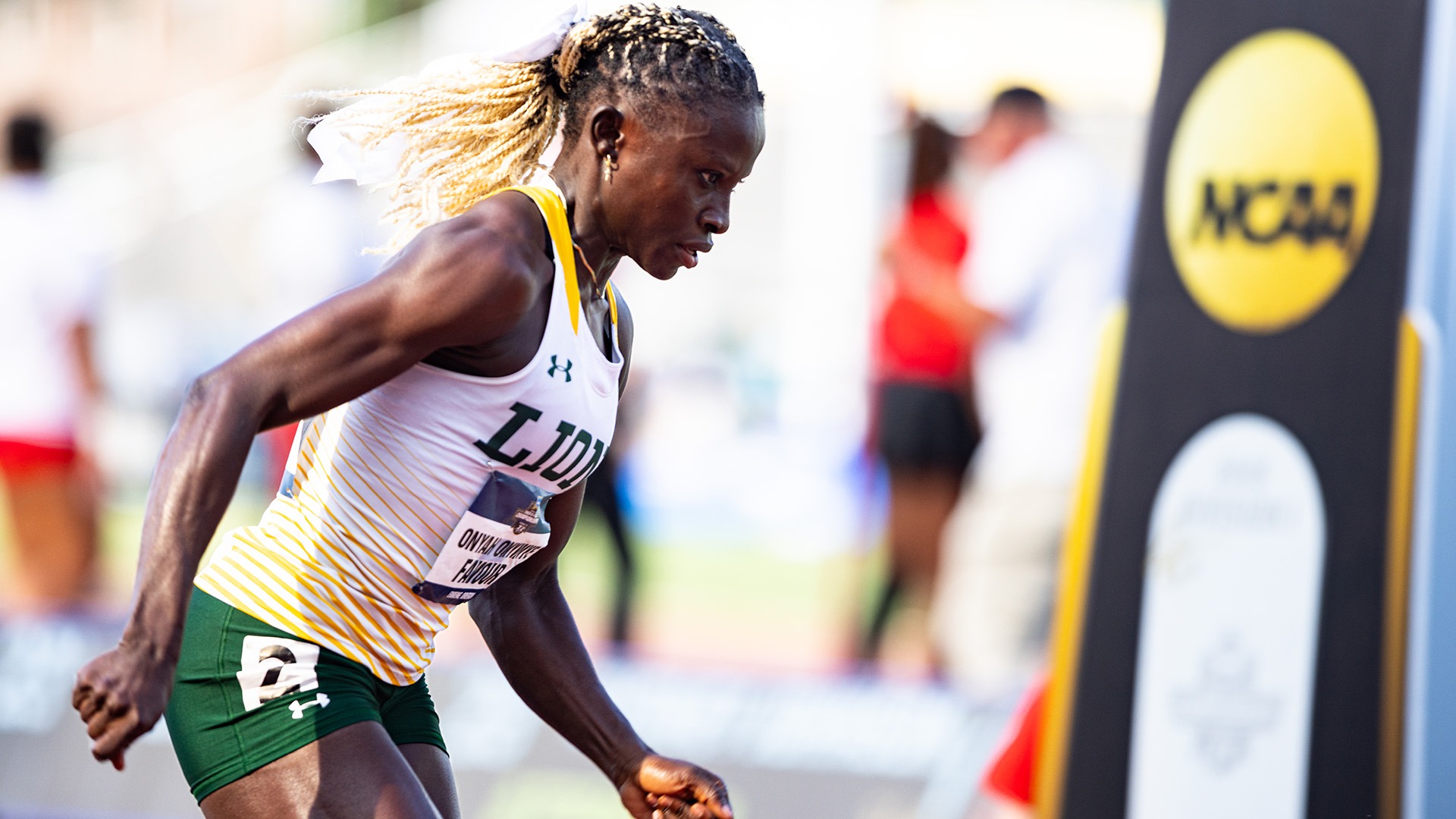 Onyah Favour at NCAA Outdoor National Championships 6/12/25