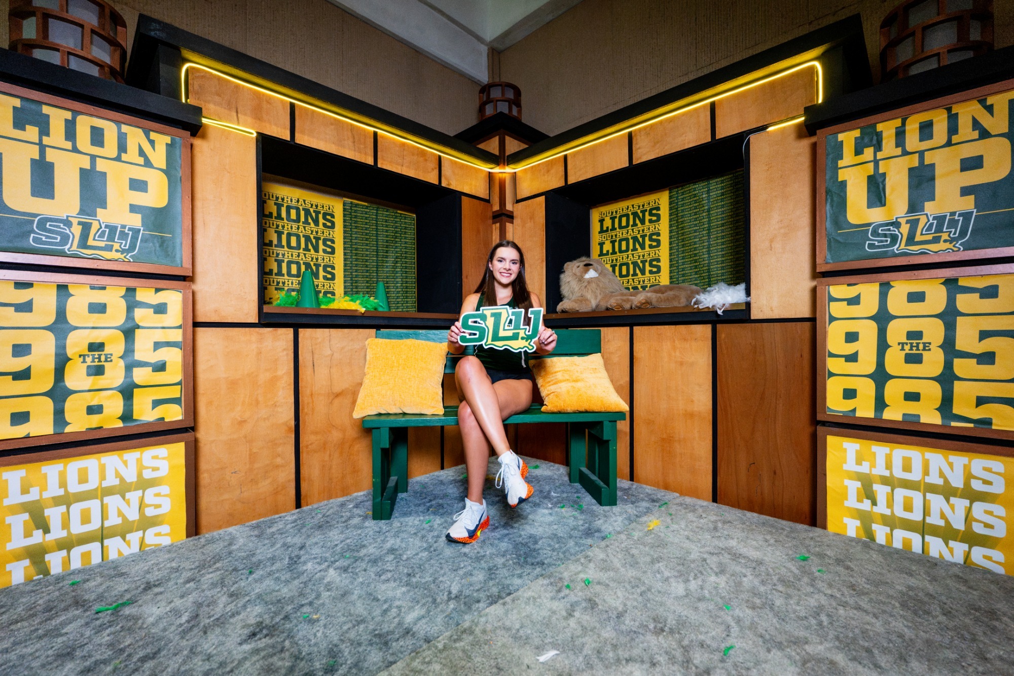 Ava Pitarro poses for a promo picture at XC Media Day