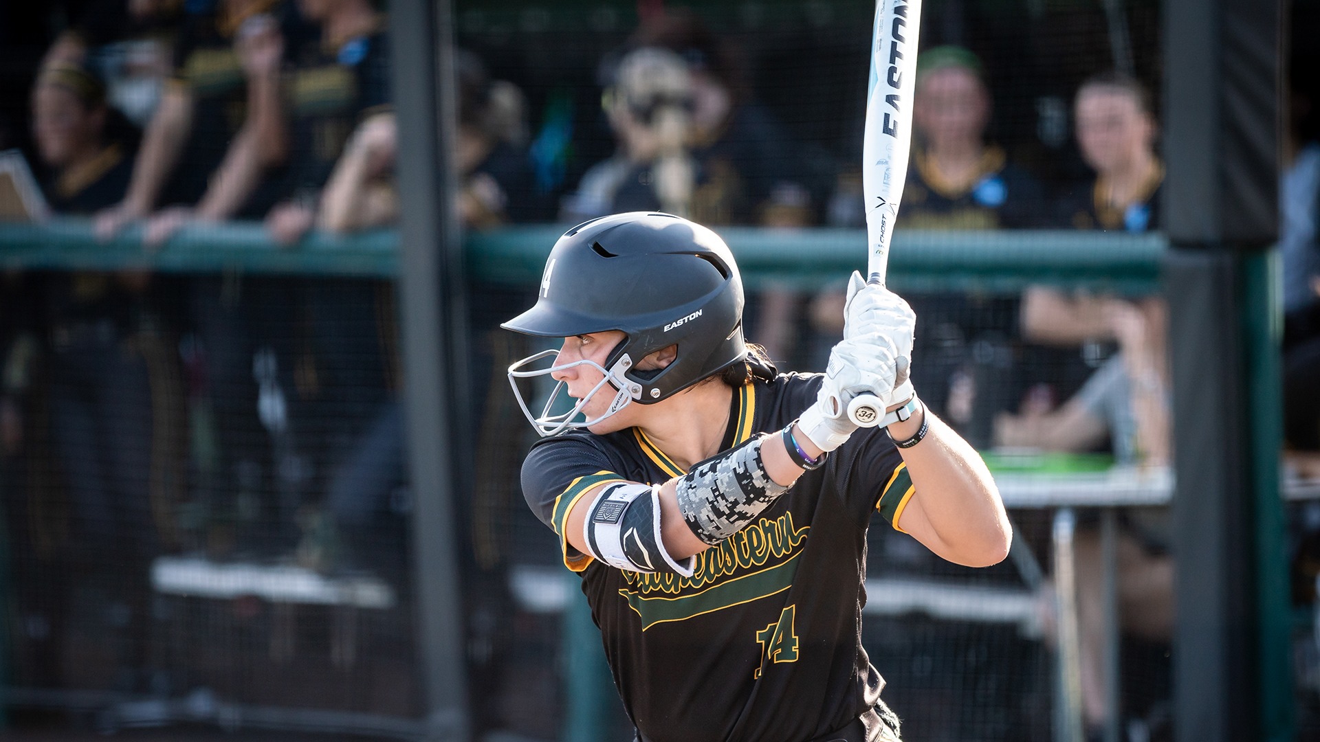 Cydnee Schneider up at-bat